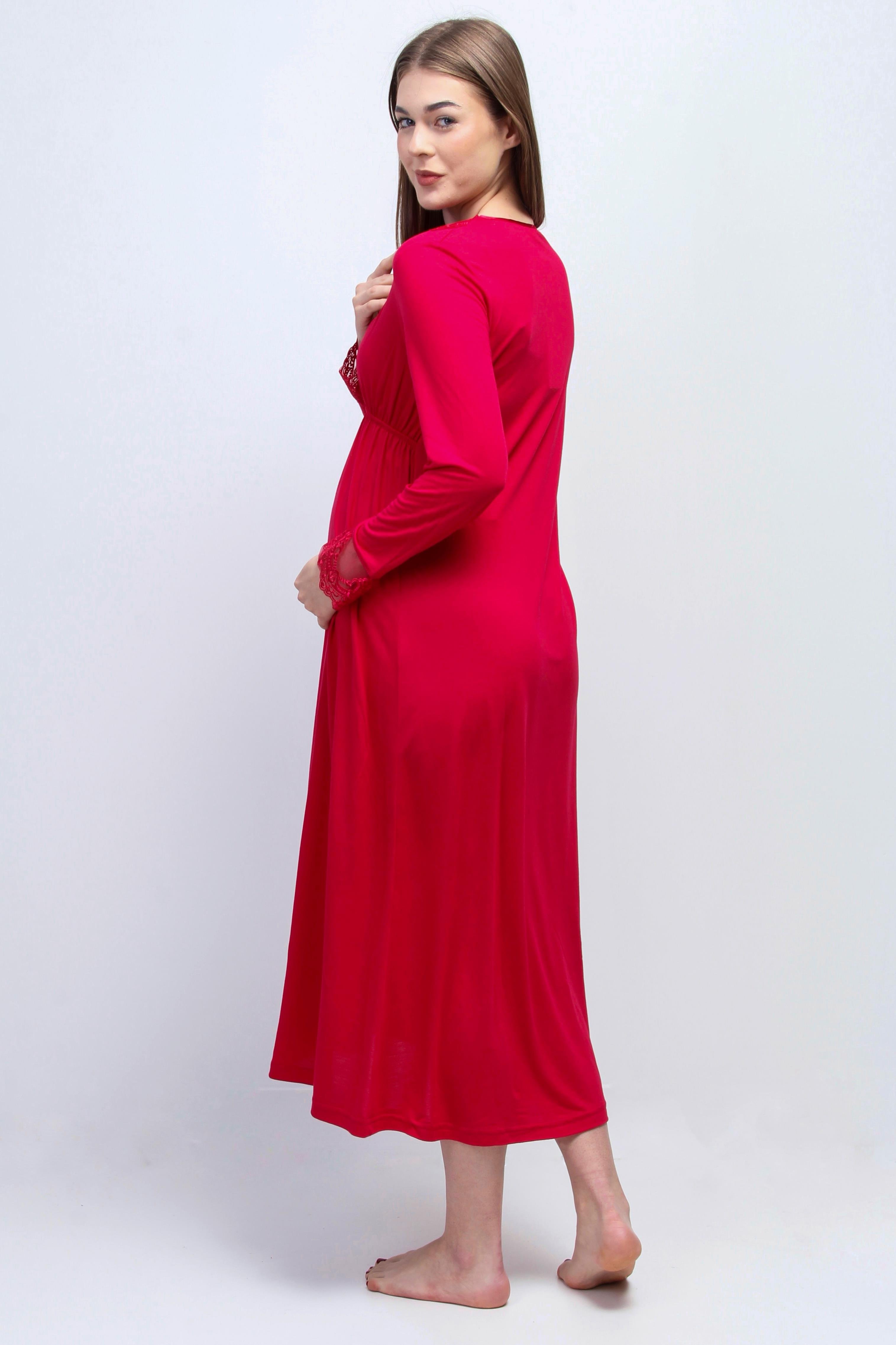 Effortt 28096 Vişne Hamile Lohusa Set