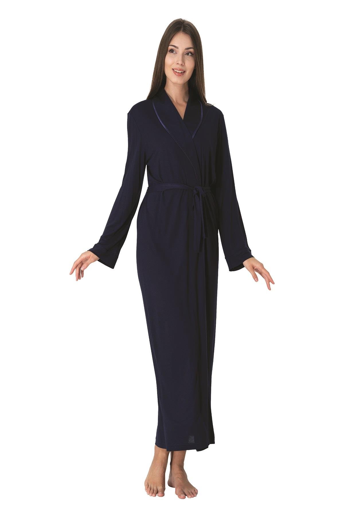 Effortt 3037 Lacivert Hamile Lohusa Sabahlık