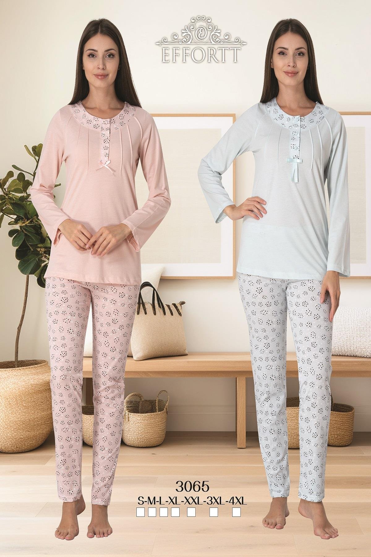 Effortt 3065 Kadın Pijama Takımı