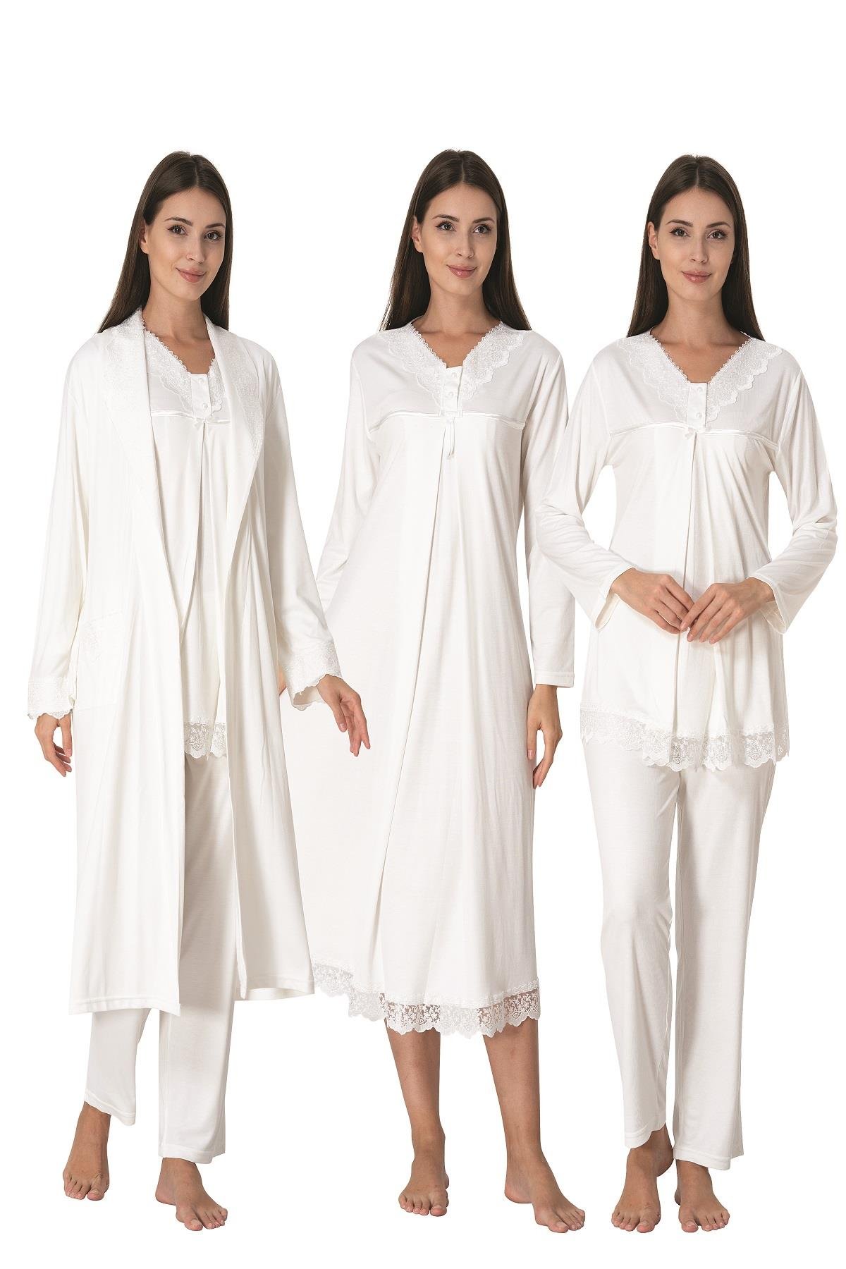 Effortt 4036 Ekru Hamile Lohusa Set