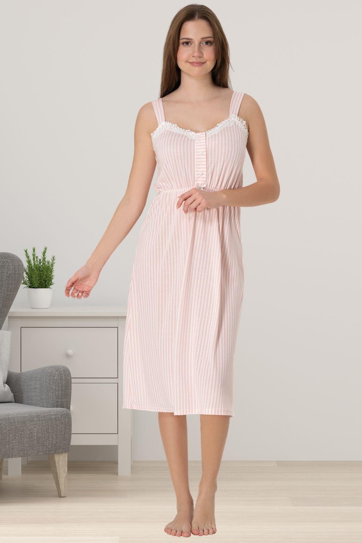 Effortt 4093 Pembe Hamile Lohusa Gecelik