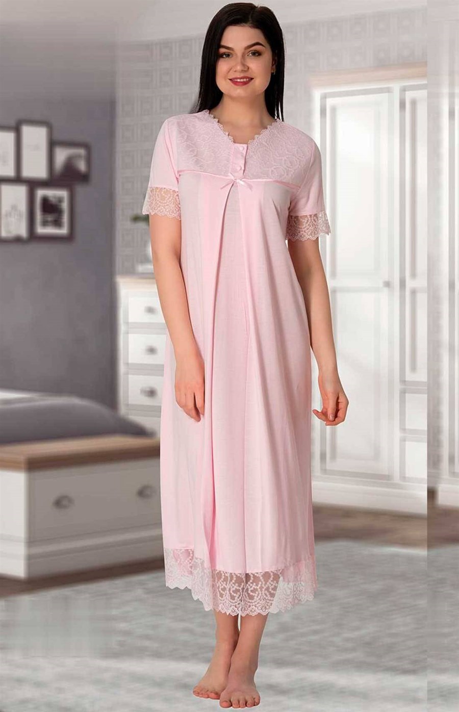 Effortt 5043 Pembe Lohusa Gecelik