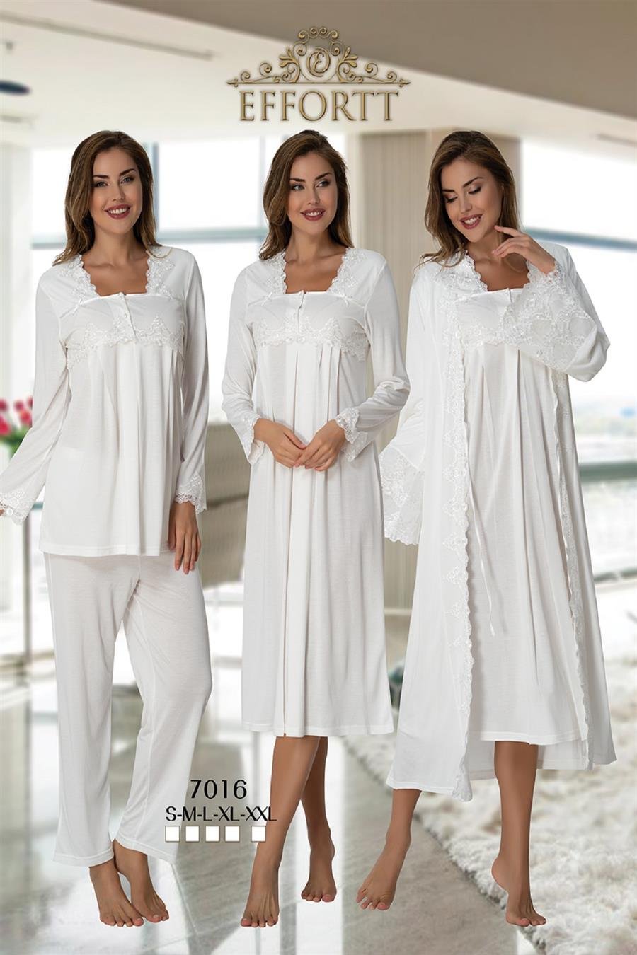 Effortt 7016 Ekru Hamile Lohusa Set