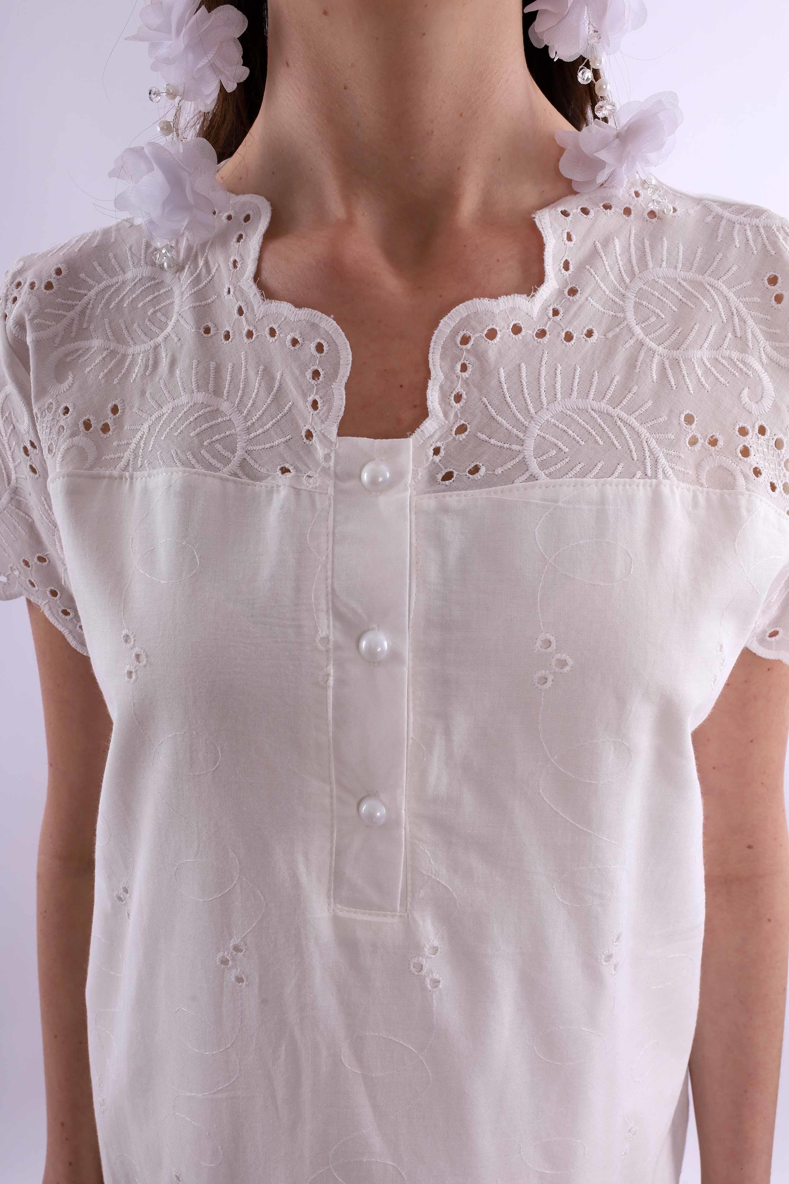 Effortt Ekru Fistolu Hamile Lohusa Gecelik BYL290232