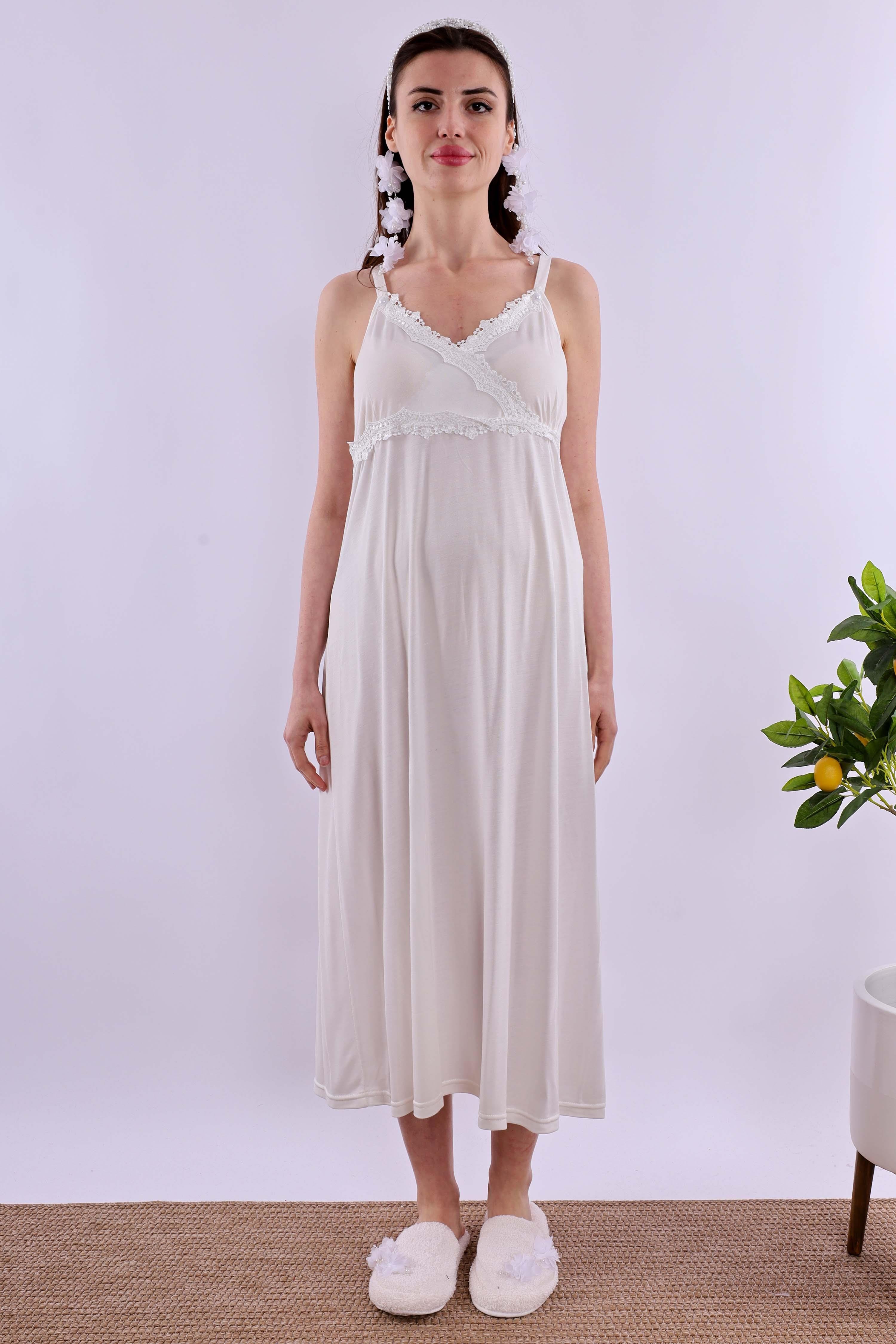 Effortt Ekru Hamile Lohusa Gecelik BYL290332