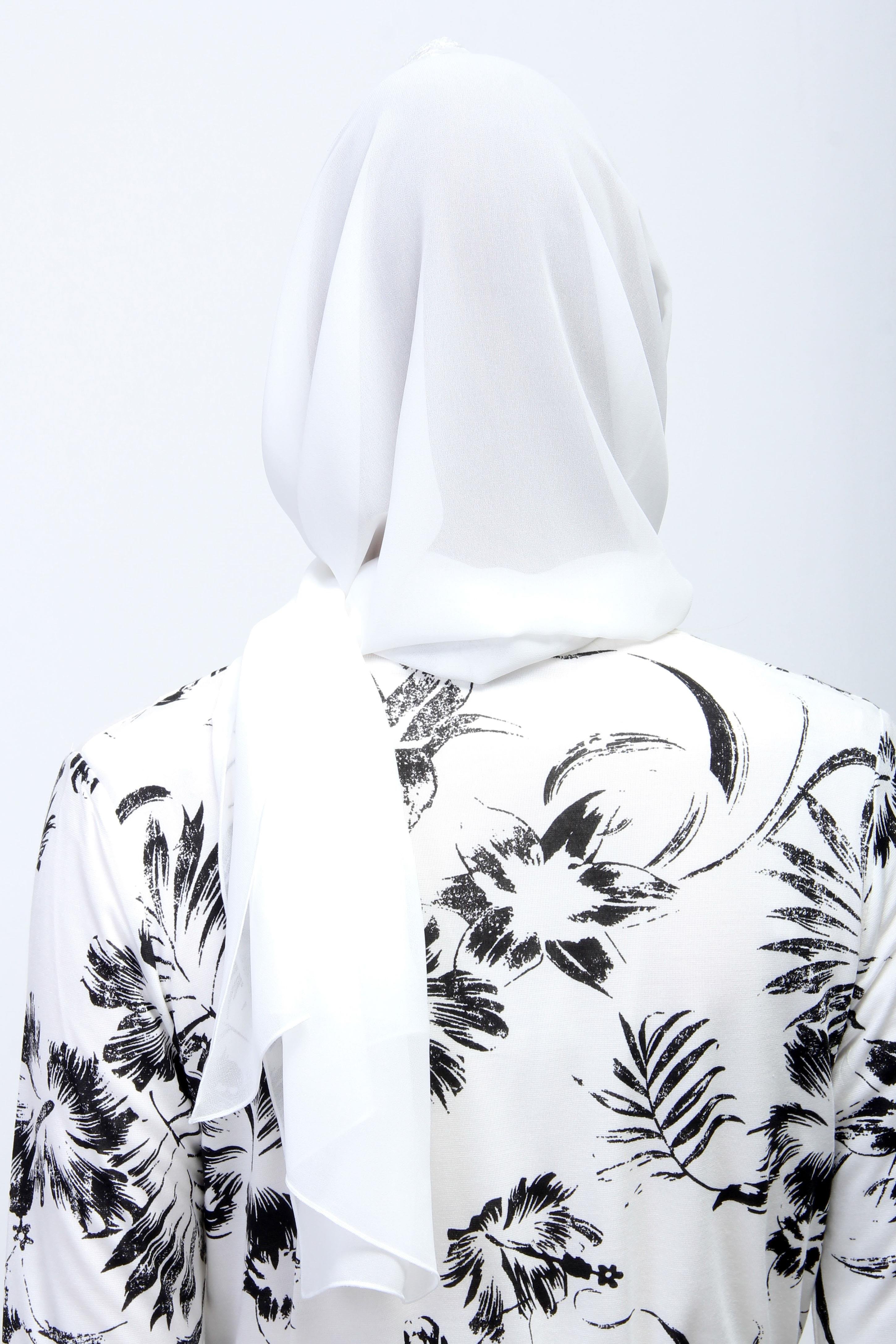 Effortt Ekru Hamile Lohusa Mevlüt Şifon Şal