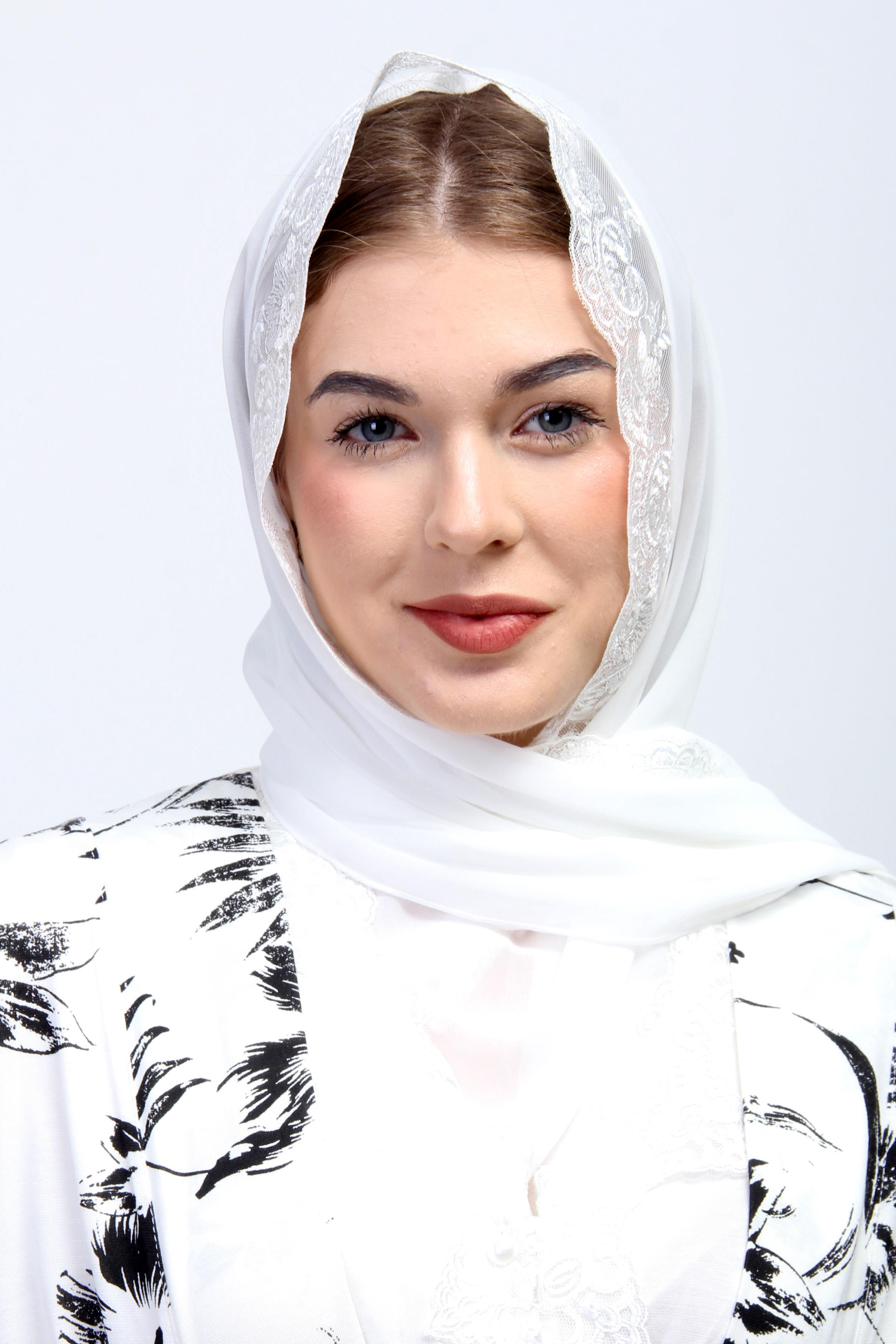 Effortt Ekru Hamile Lohusa Mevlüt Şifon Şal