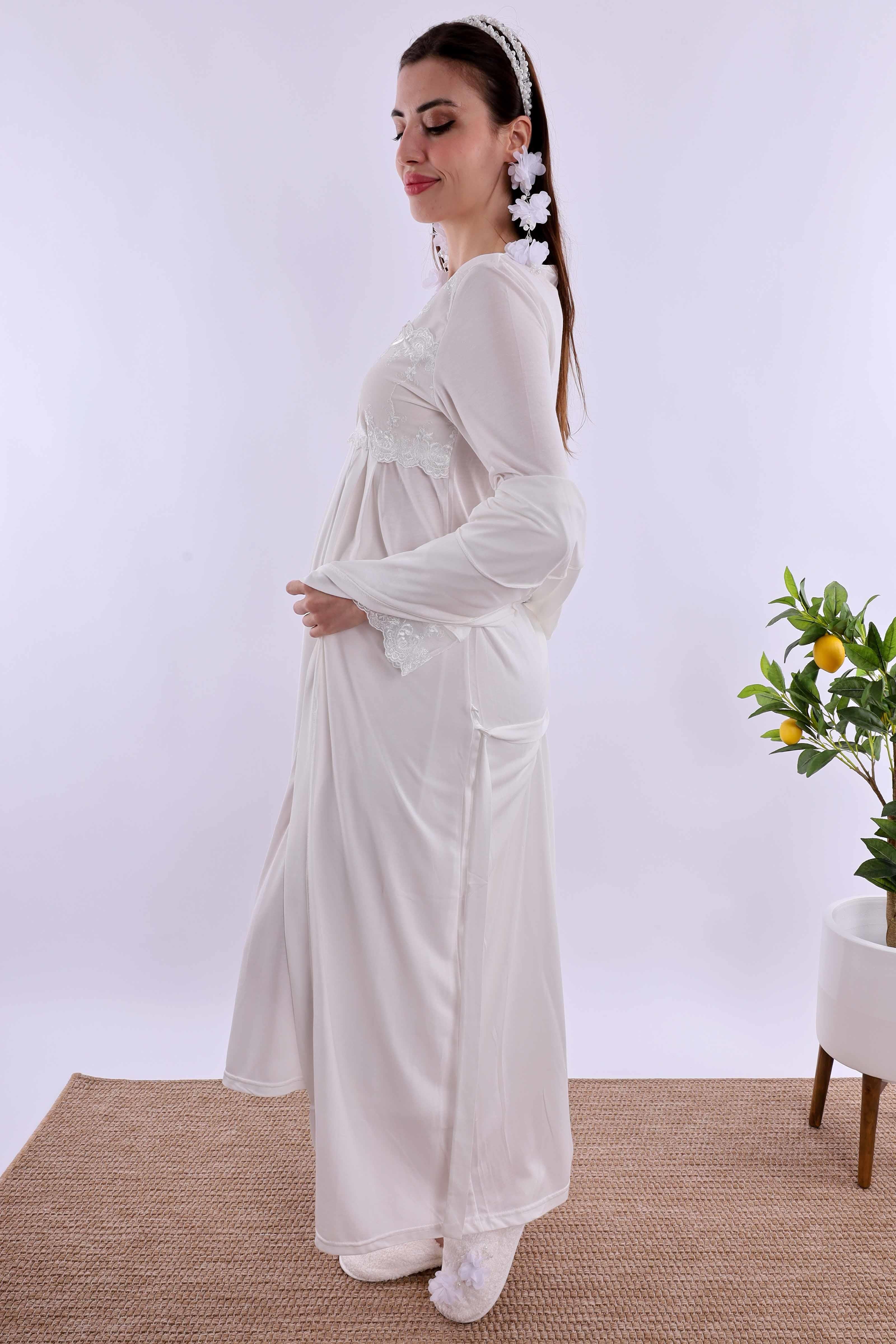 Effortt Ekru Hamile Lohusa Set BYL224052