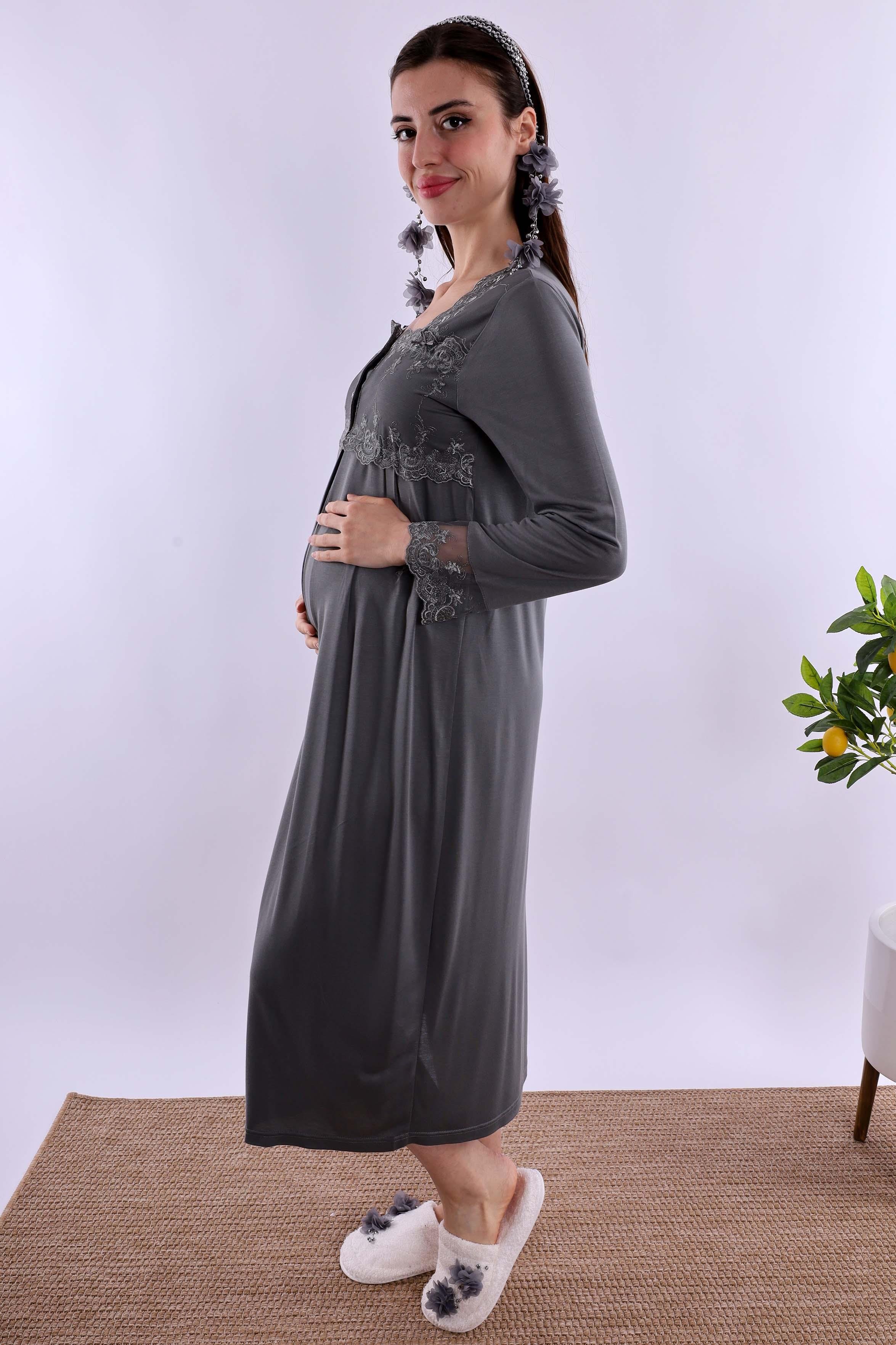 Effortt Füme Hamile Lohusa Gecelik BYL224042