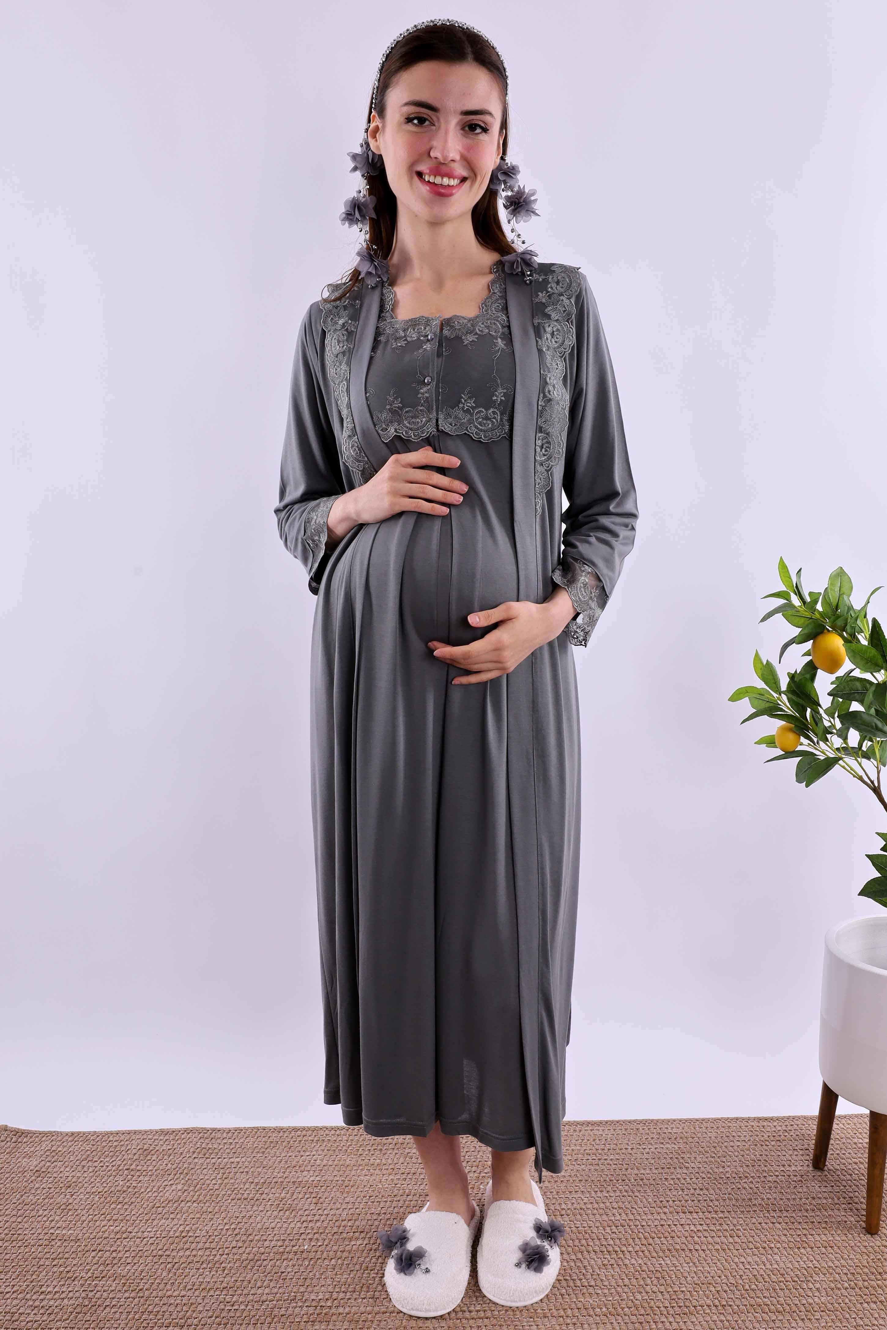 Effortt Füme Hamile Lohusa Set BYL224052