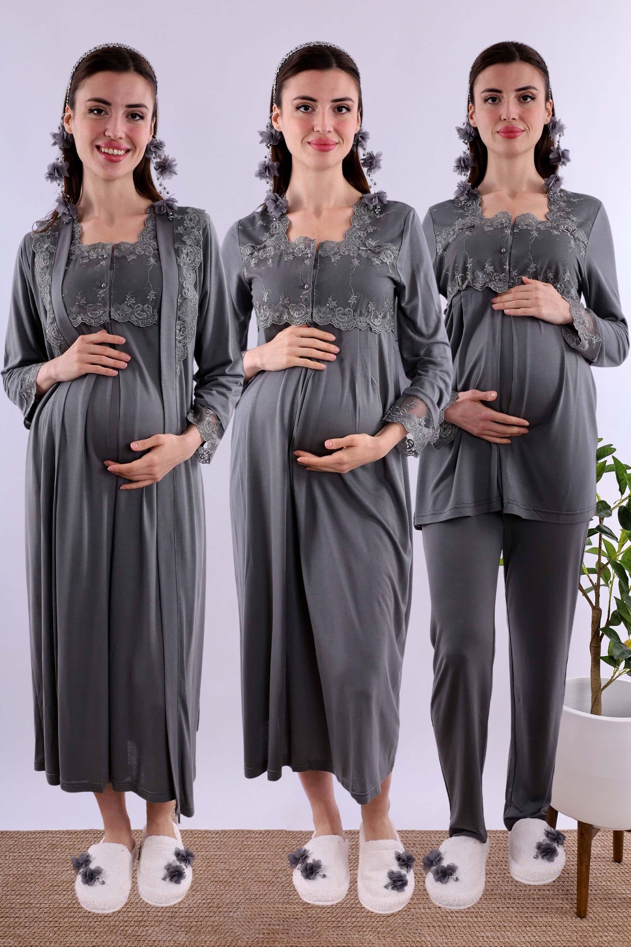 Effortt Füme Hamile Lohusa Set BYL224052