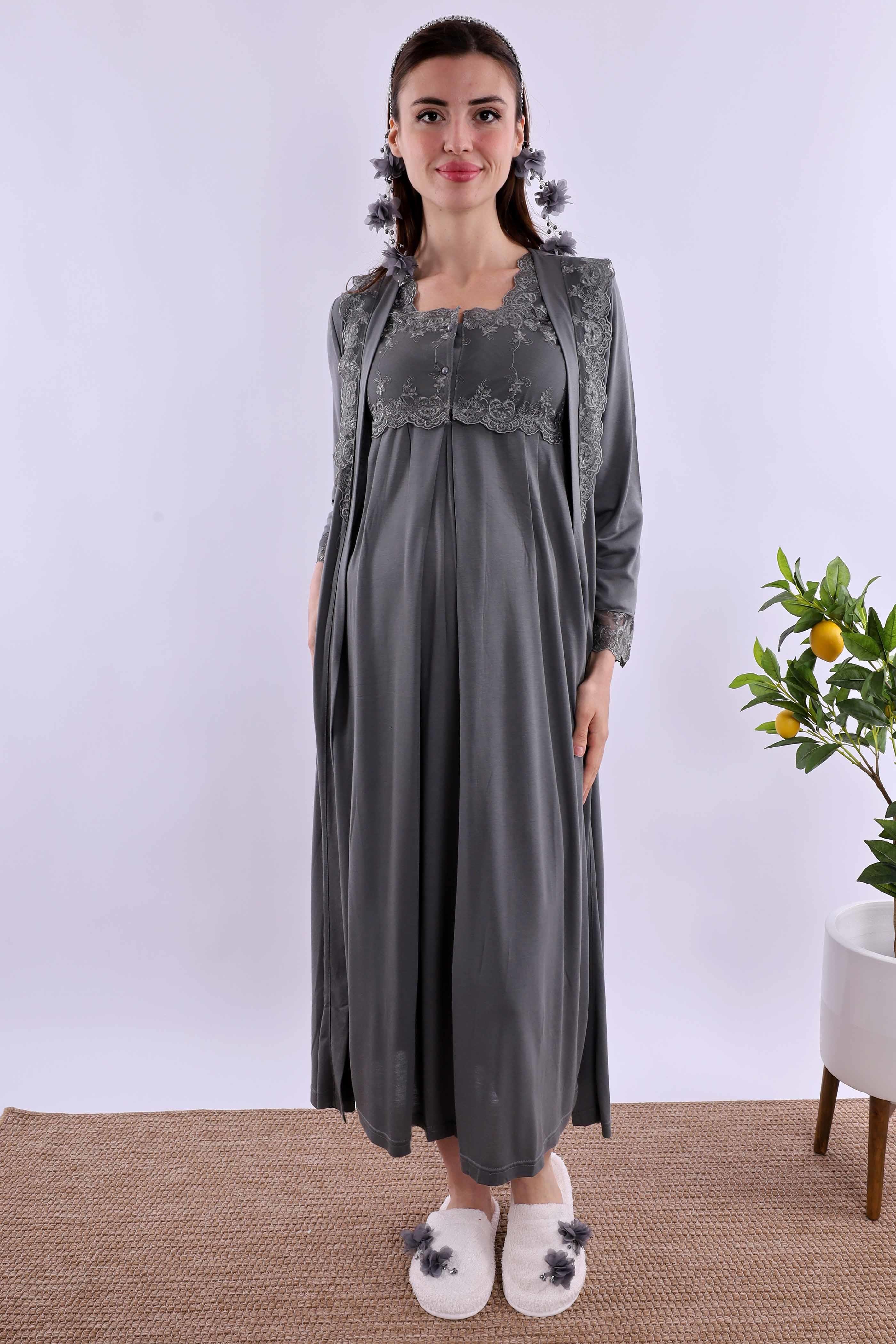 Effortt Füme Hamile Lohusa Set BYL224052