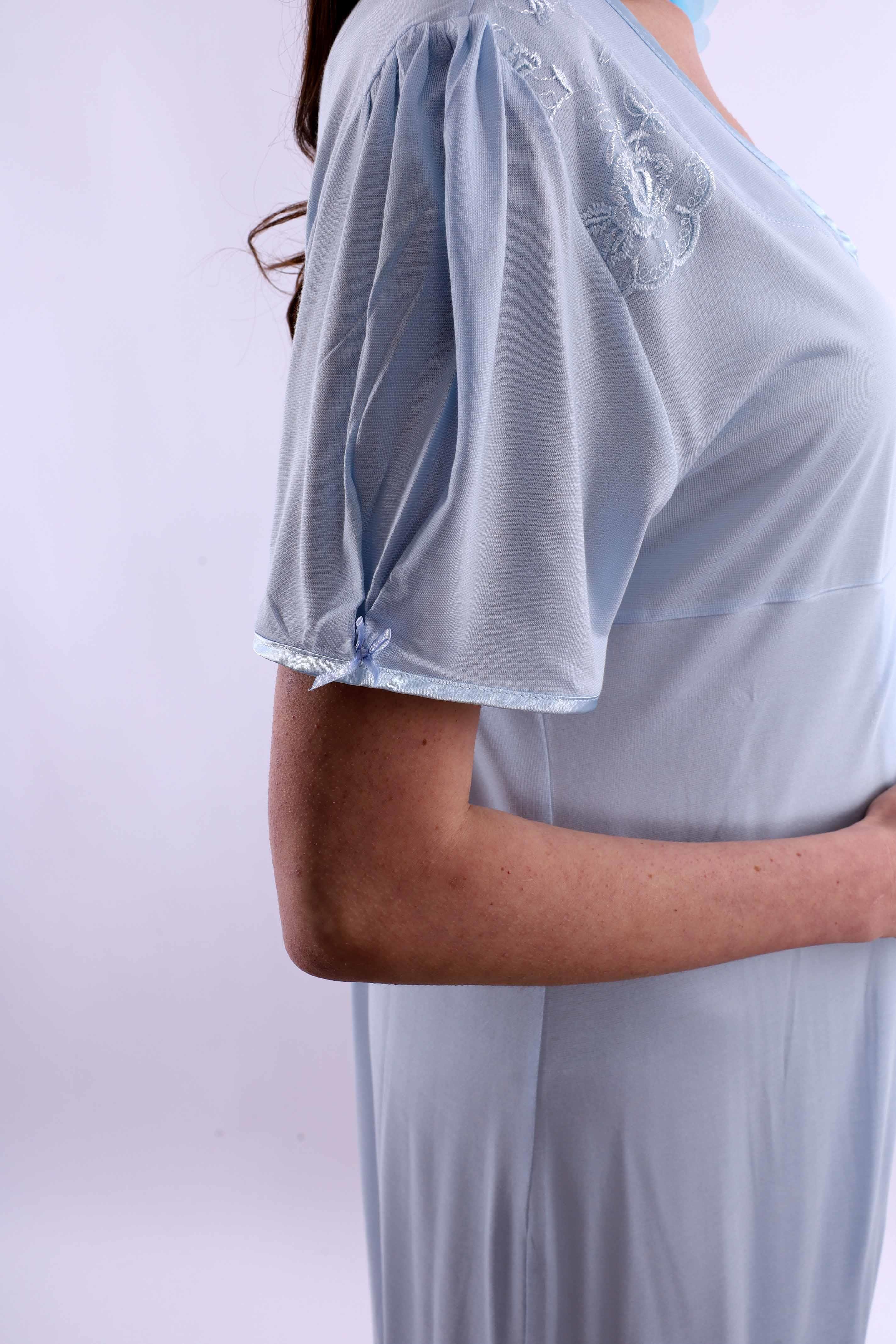 Effortt Mavi Hamile Lohusa Gecelik BYL280232