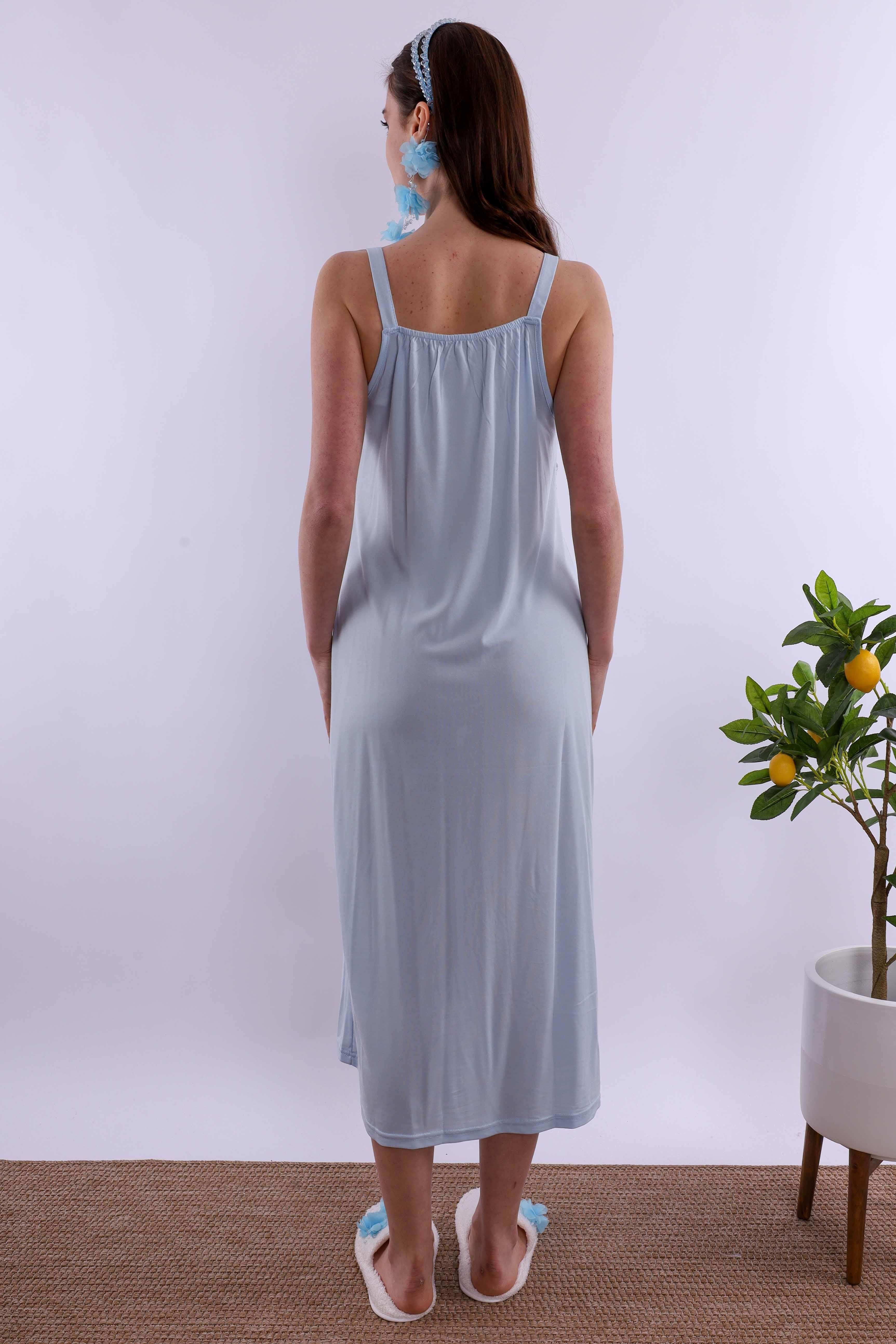 Effortt Mavi Hamile Lohusa Gecelik BYL290332