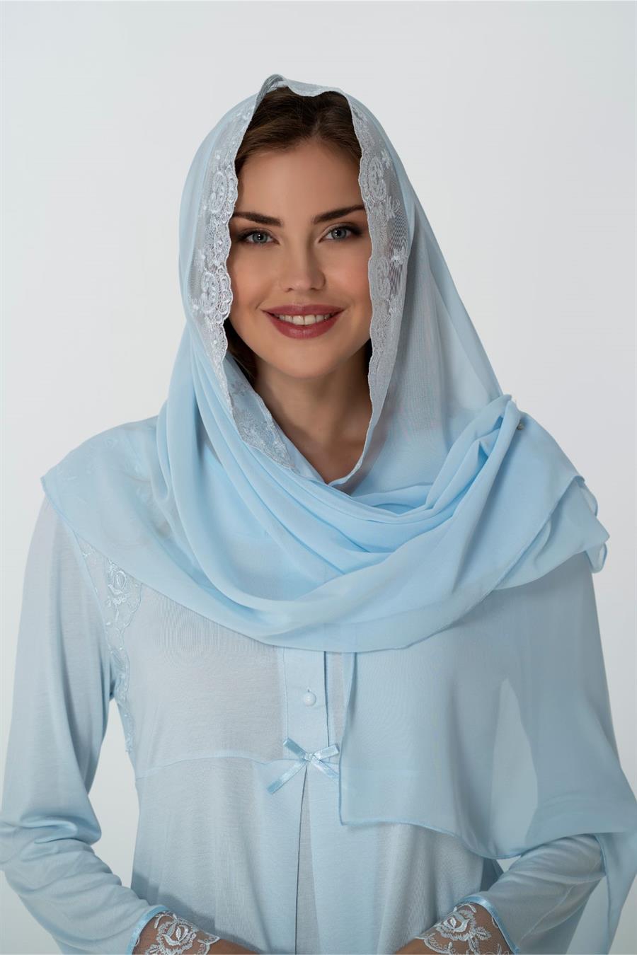 Effortt Mavi Lohusa Hamile Şal