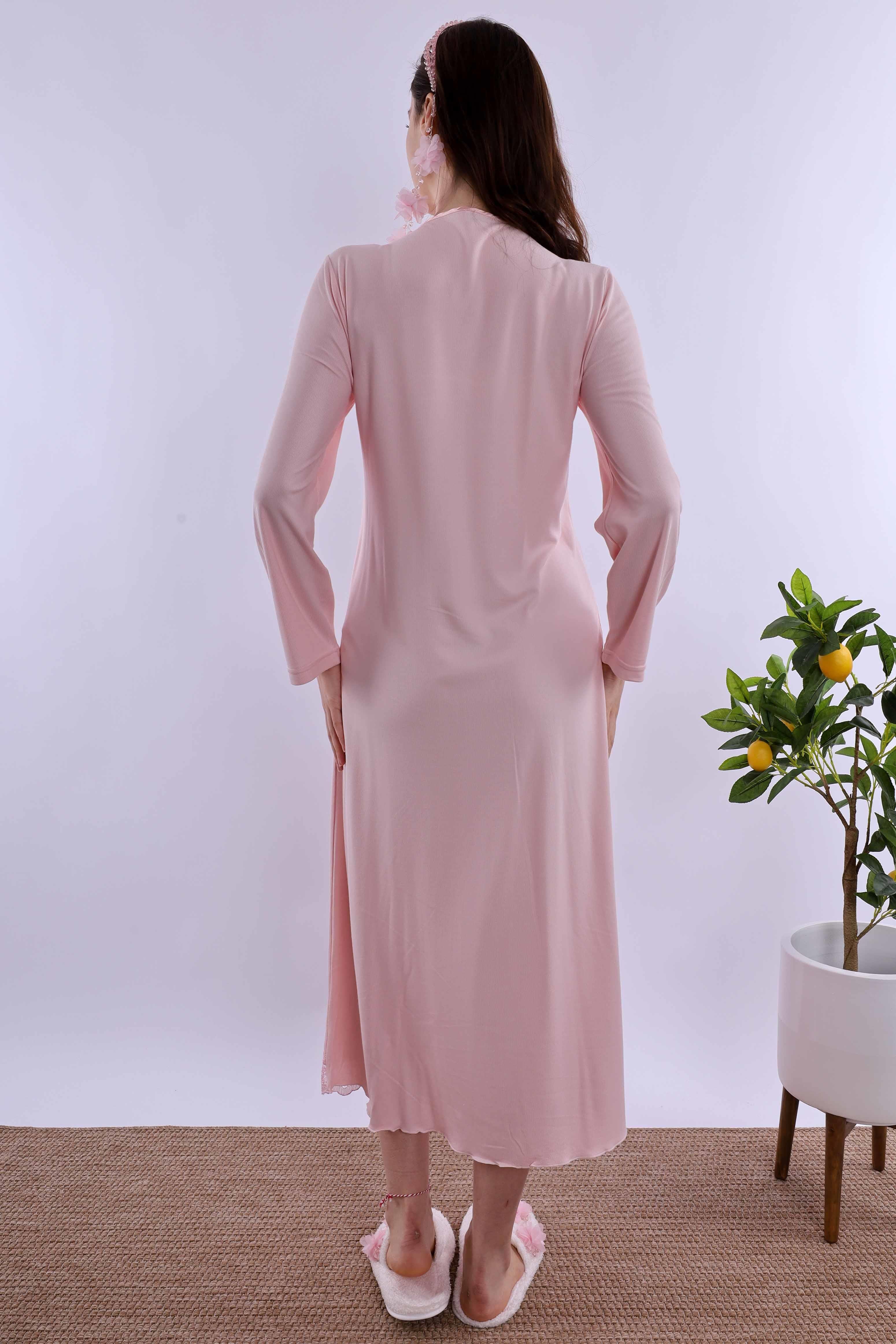 Effortt Pembe Hamile Lohusa Set BYL240362