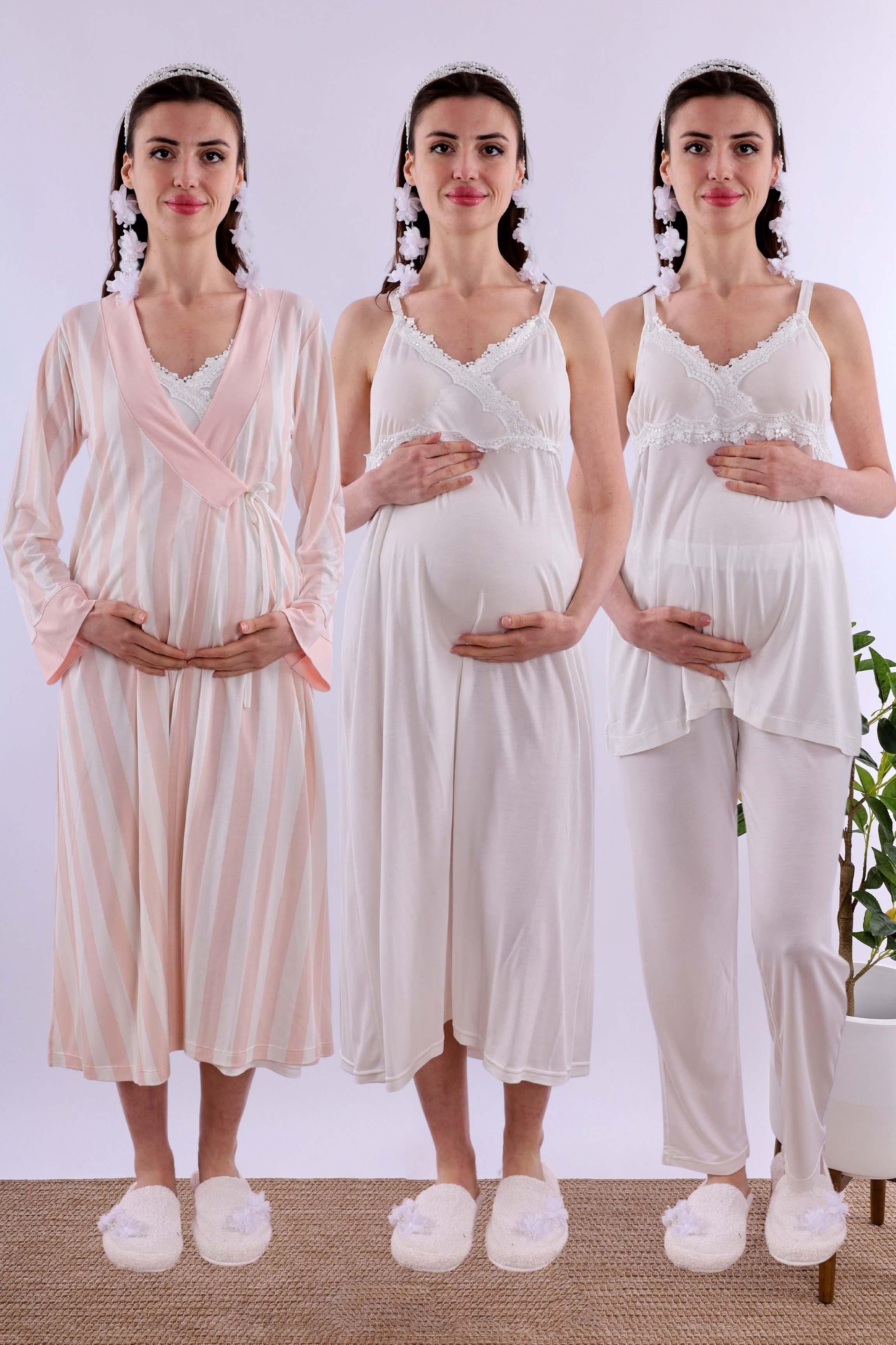 Effortt Pudra/Ekru Hamile Lohusa Set BYL290362