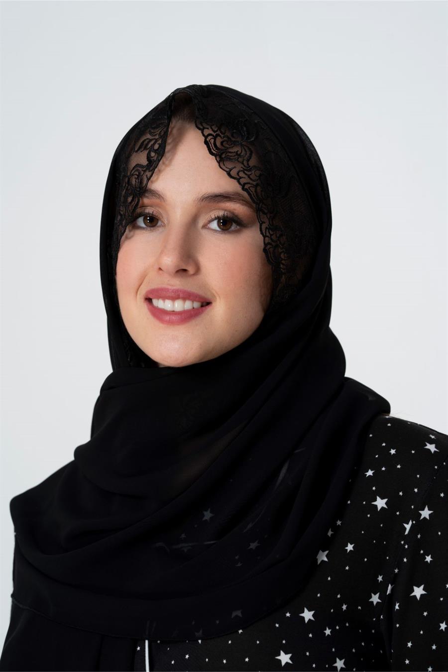 Effortt Siyah Lohusa Hamile Şal