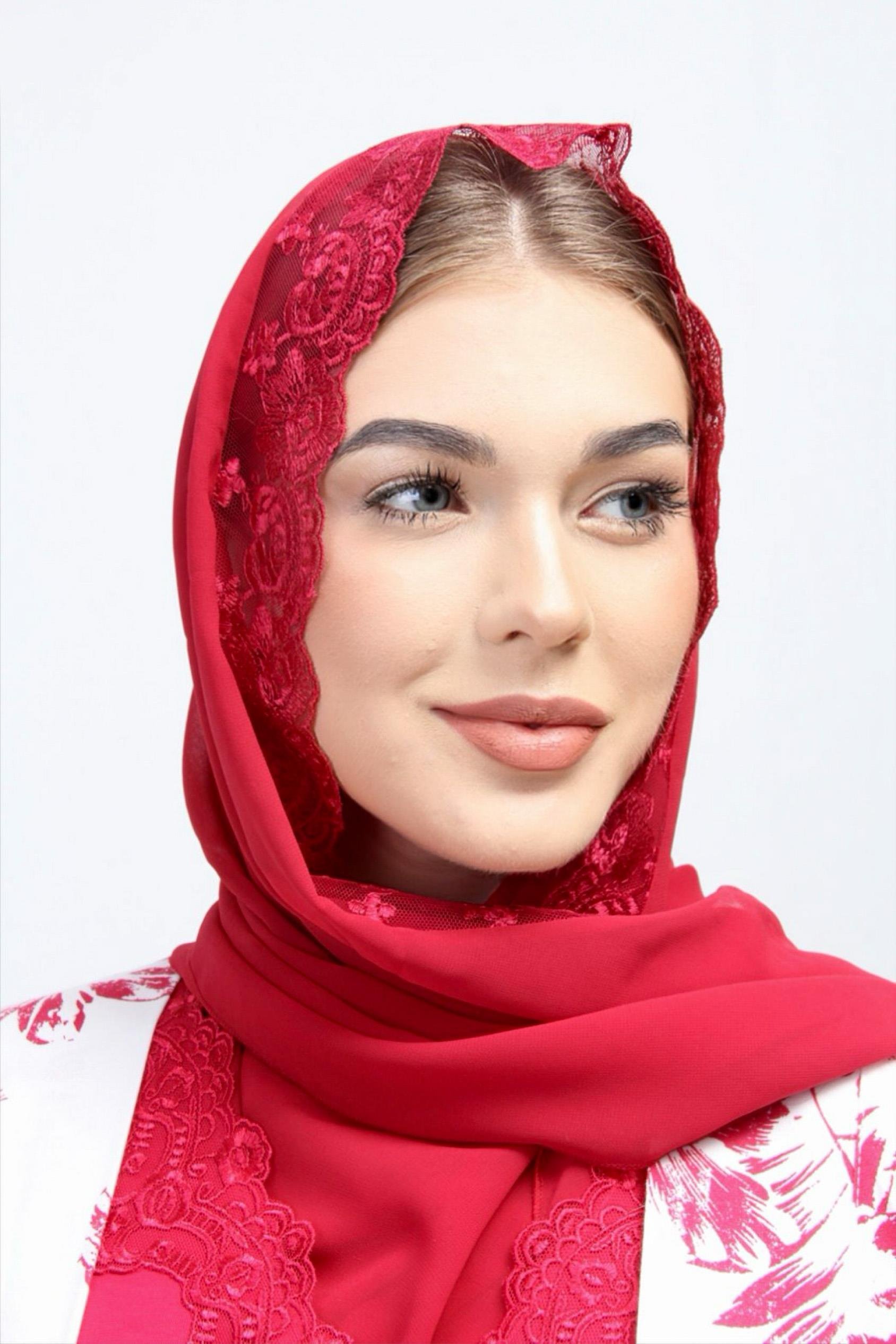 Effortt Vişne Hamile Lohusa Mevlüt Şifon Şal