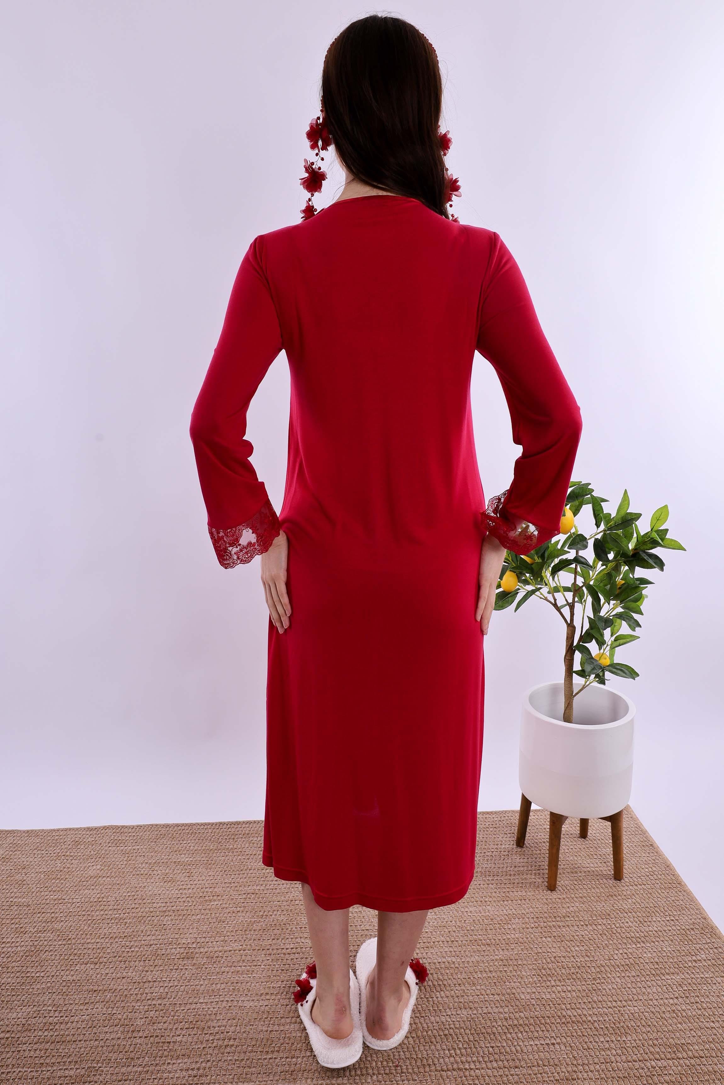 Effortt Vişne Hamile Lohusa Set BYL224052