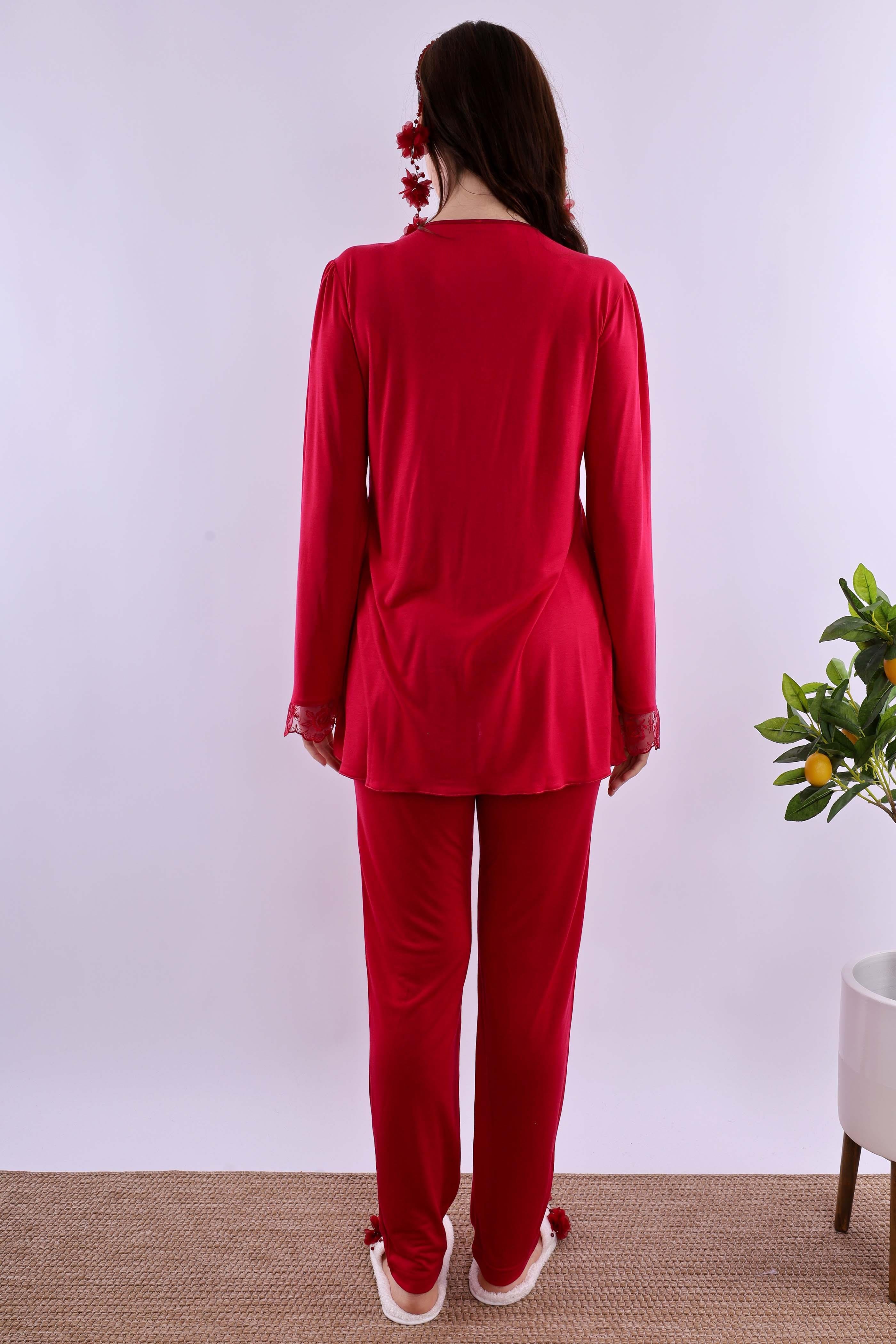 Effortt Vişne Hamile Lohusa Set BYL224262