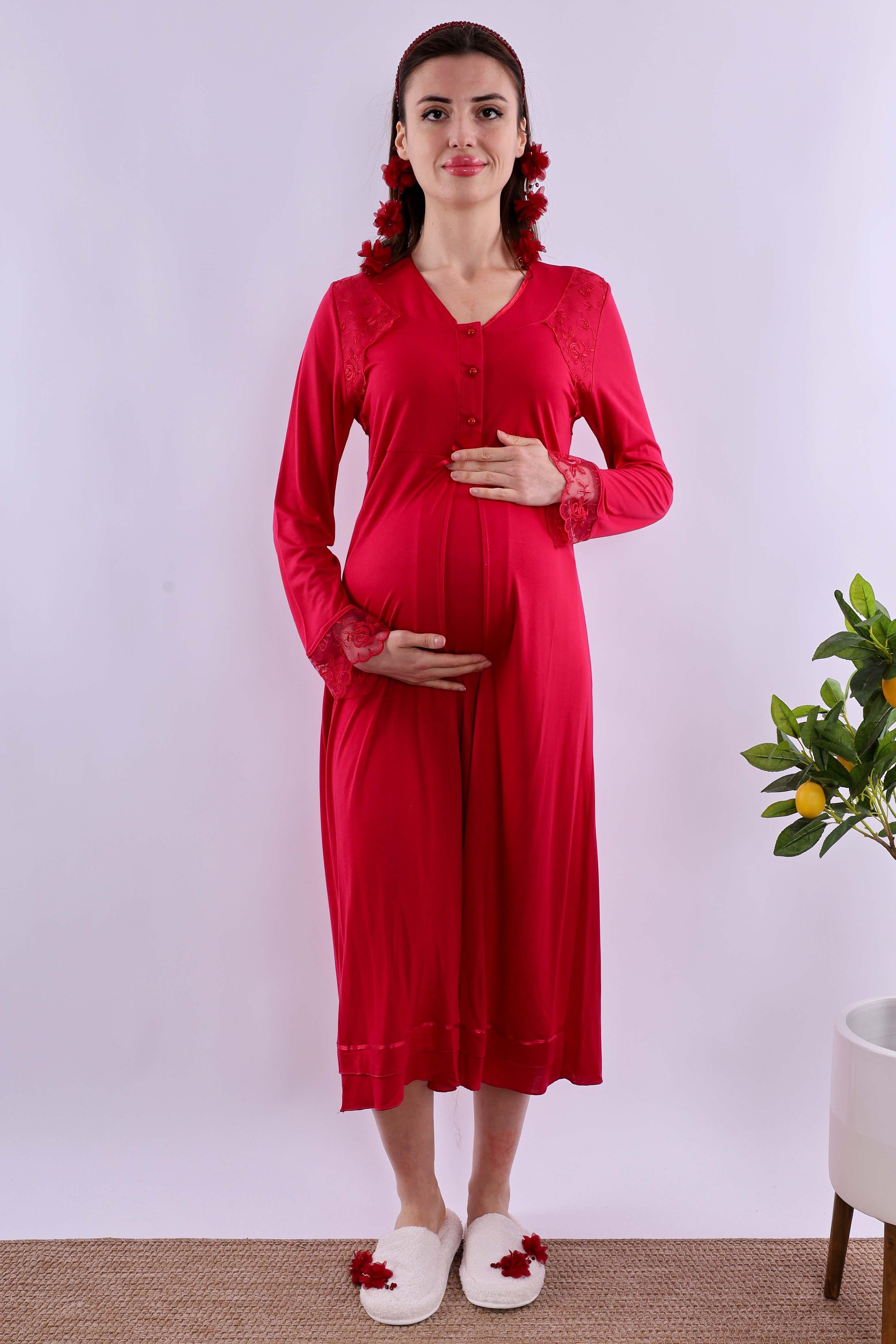 Effortt Vişne Hamile Lohusa Set BYL224262