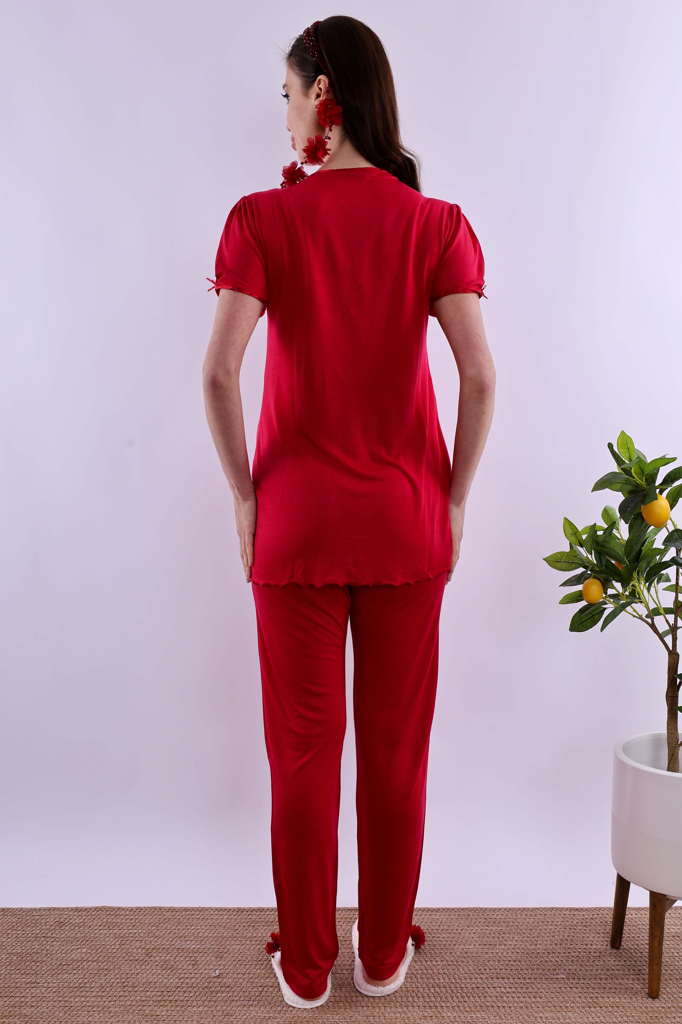 Effortt Vişne Hamile Lohusa Set BYL280262