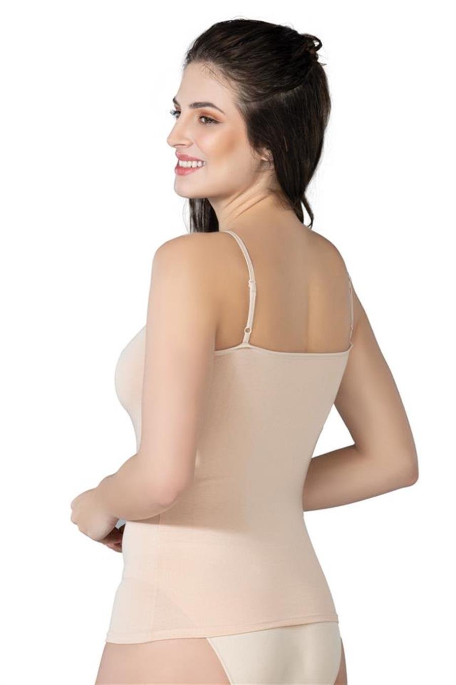 Emay 1410 Ten Modal Cotton İnce Askılı Atlet