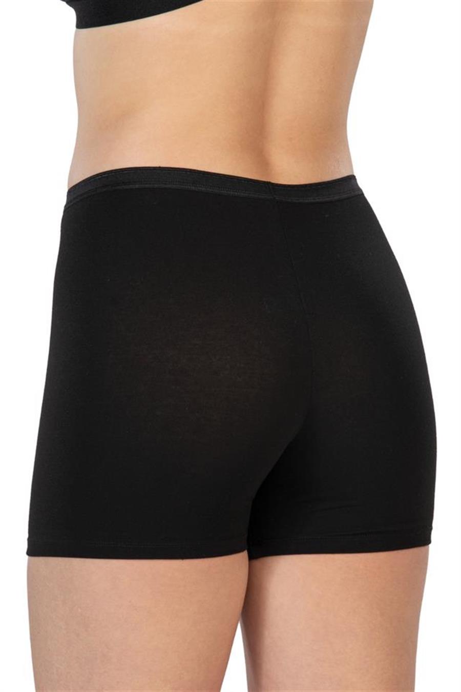 Emay 1430 Siyah Modal Cotton Mini Tayt