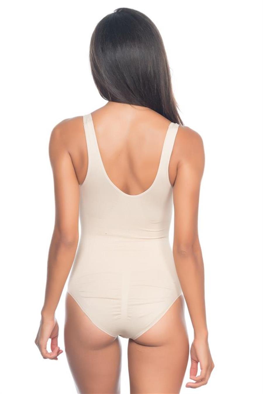 Emay 2018 Ten Kalın Askılı Body Korse