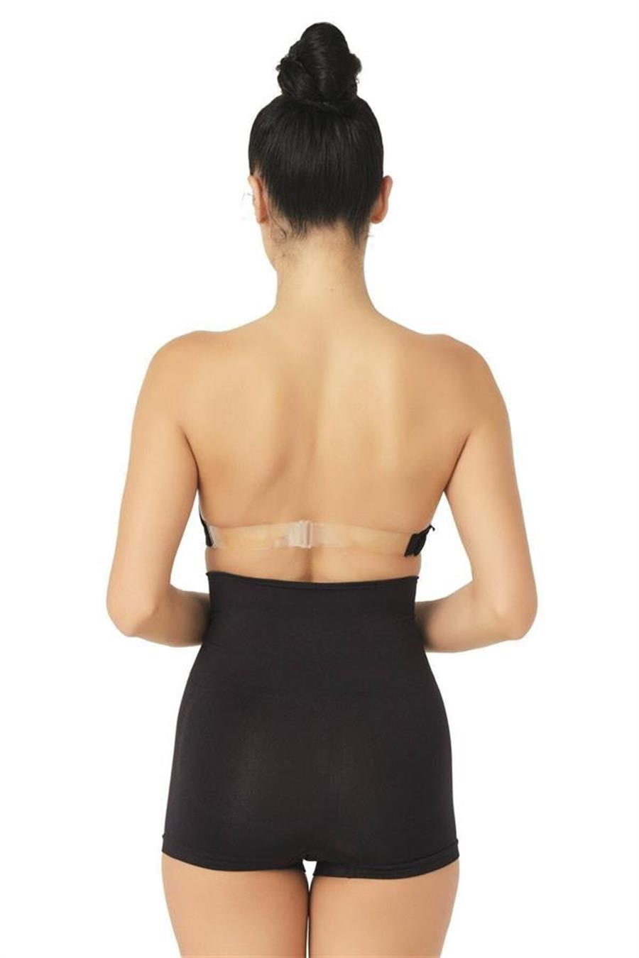 Emay 2022 Siyah Pantolon Double Korse