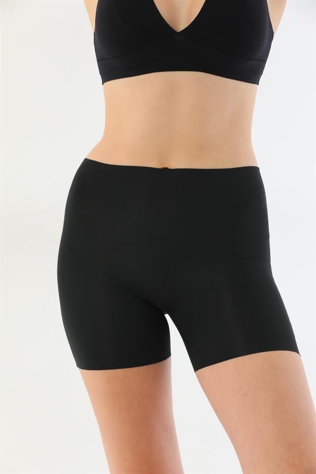Emay 2703 Siyah Lazer Kesim Boxer