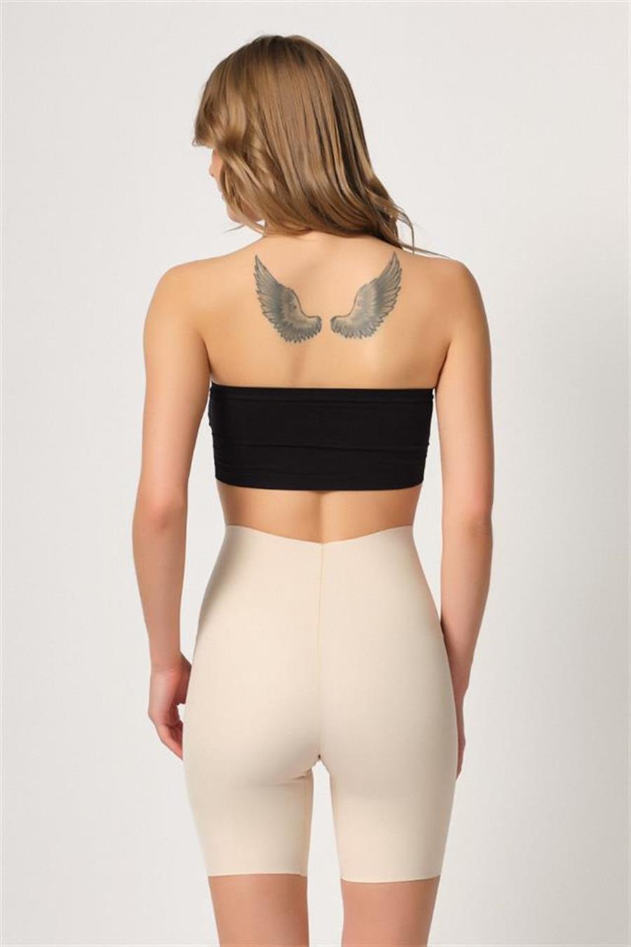 Emay 2707 Ten Lazer Yüksek Bel Paçalı Korse