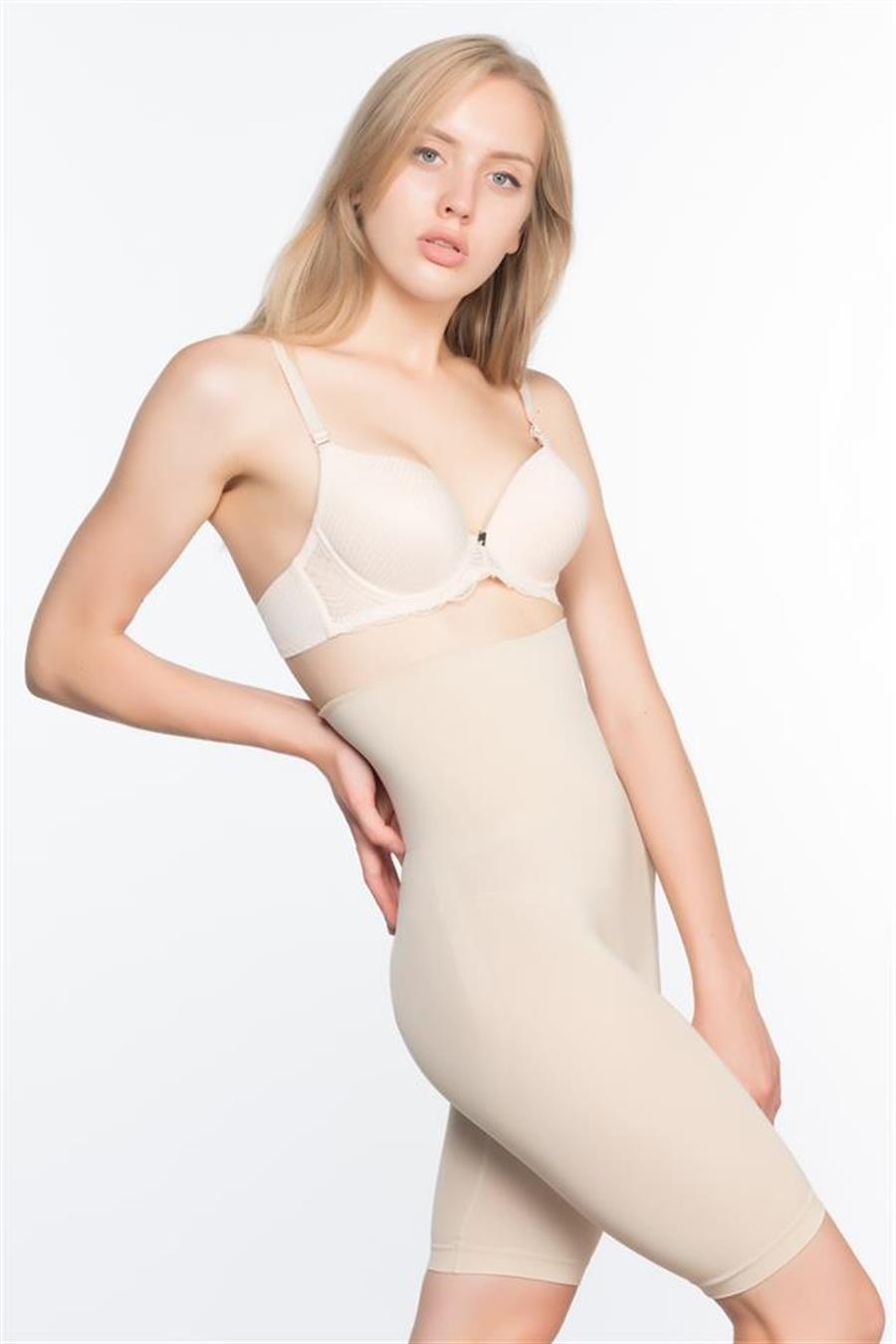 Emay 3200 Ten Pantolon Altı Soft Double Boxer Korse