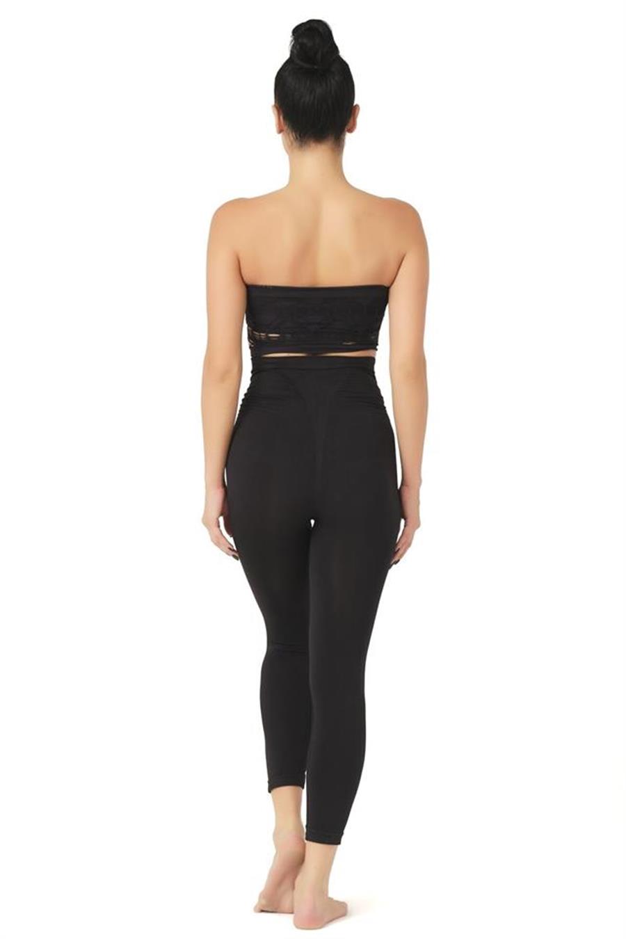 Emay 3810 Siyah Tayt Korse