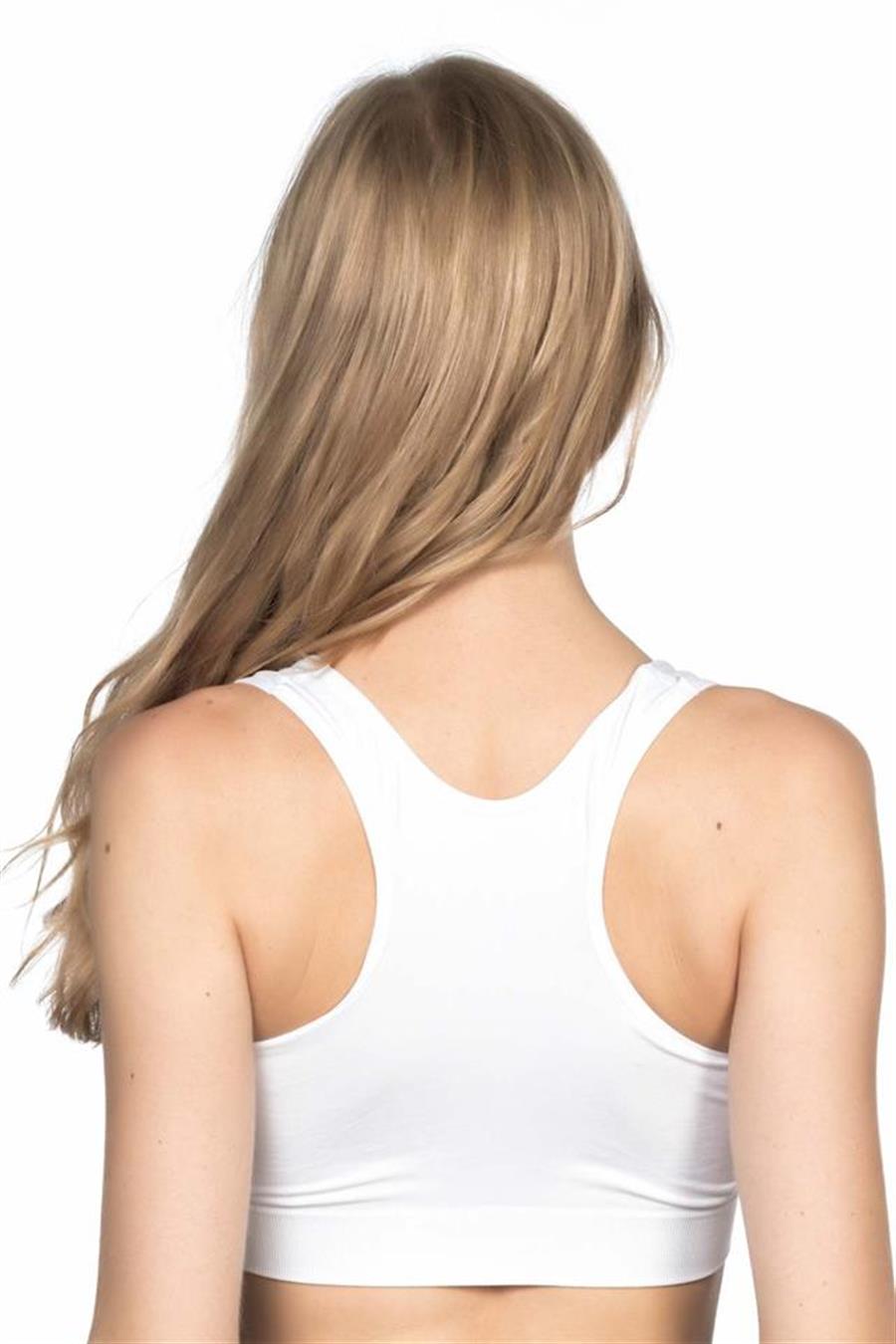 Emay 4001 Beyaz Soft Sporcu Büstiyer