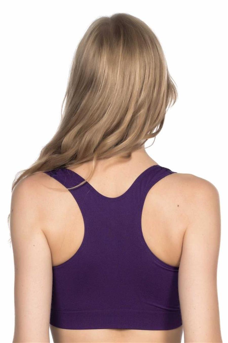 Emay 4001 Mor Soft Sporcu Büstiyer