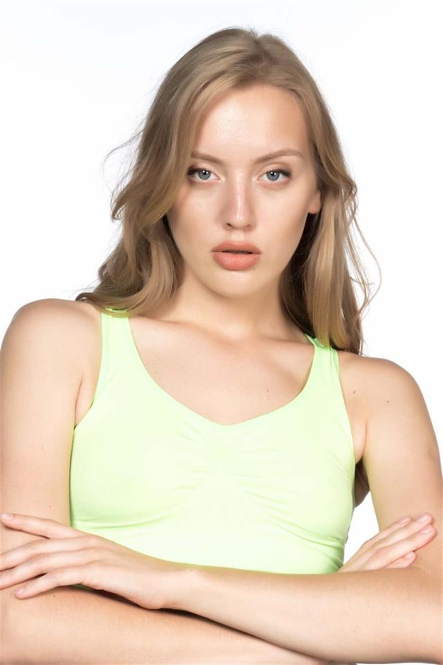 Emay 4001 Yeşil Soft Sporcu Büstiyer