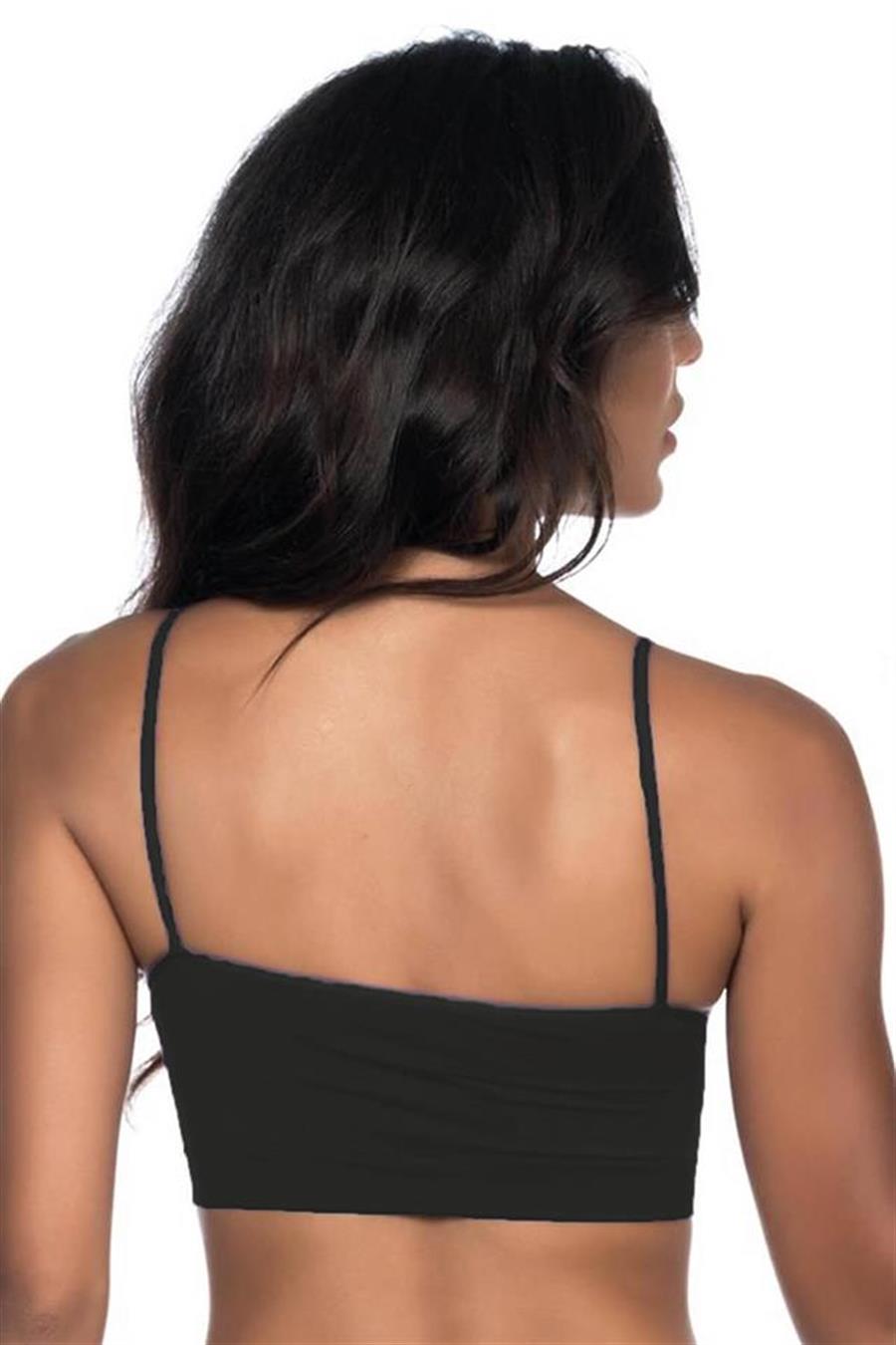 Emay 4003 Siyah Soft İp Askı Büstiyer
