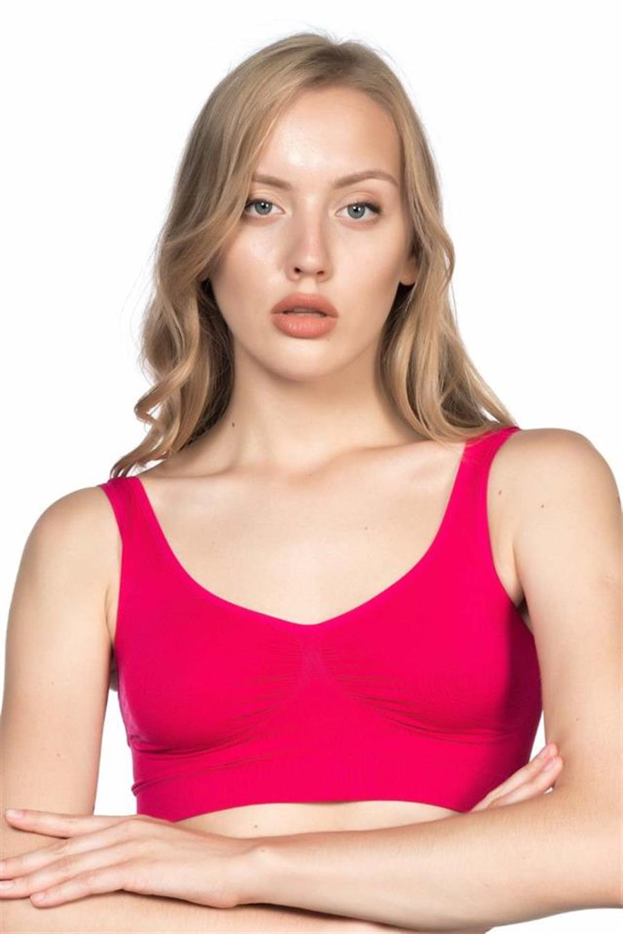 Emay 4005 Mürdüm Soft Kalın Askı Büstiyer