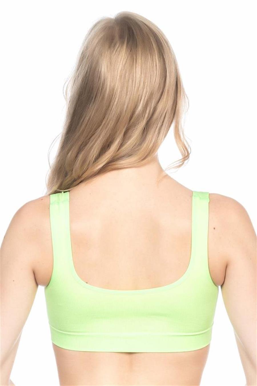 Emay 4005 Yeşil Soft Kalın Askı Büstiyer