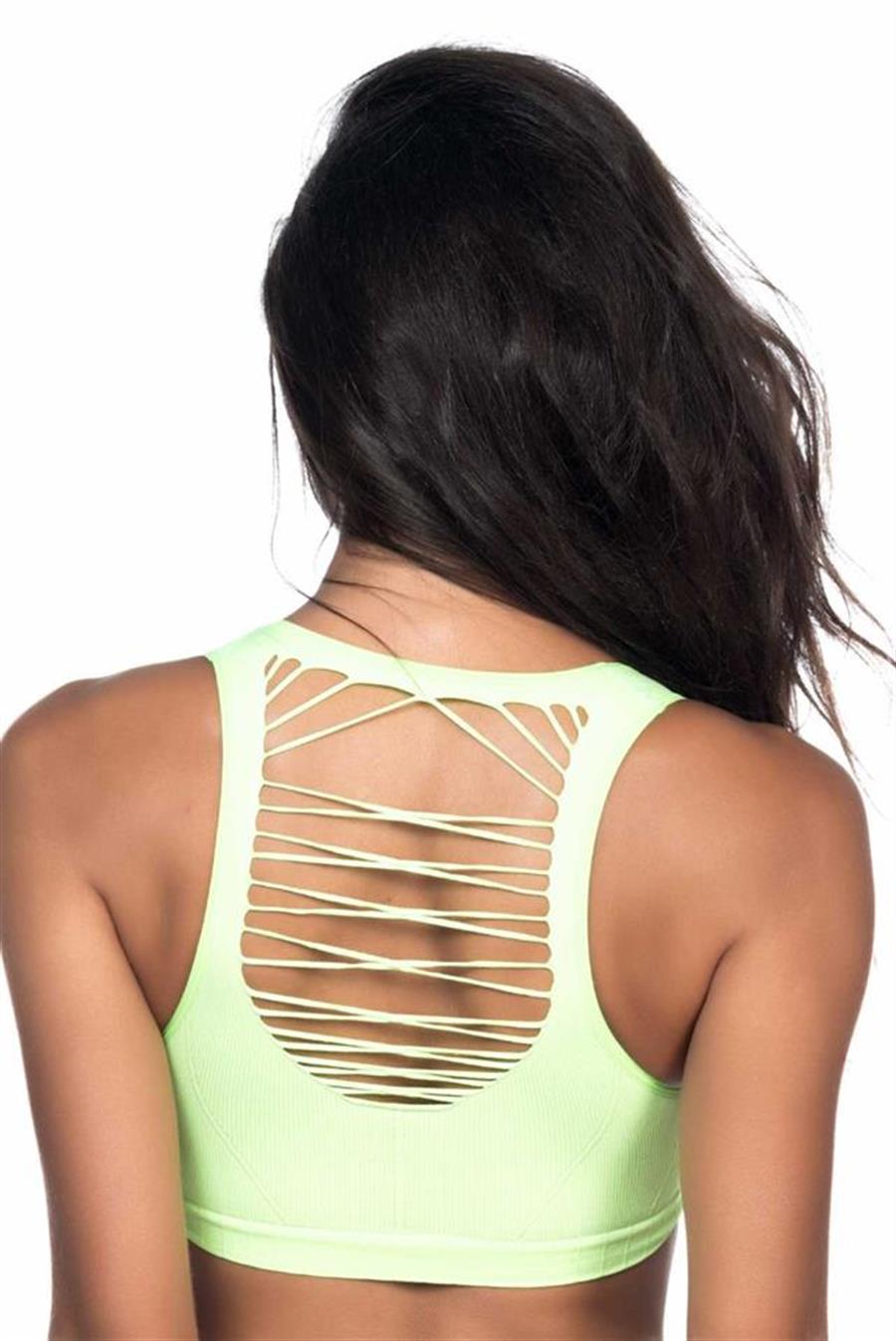 Emay 4051 Yeşil Dikişsiz Toparlayıcı Büstiyer