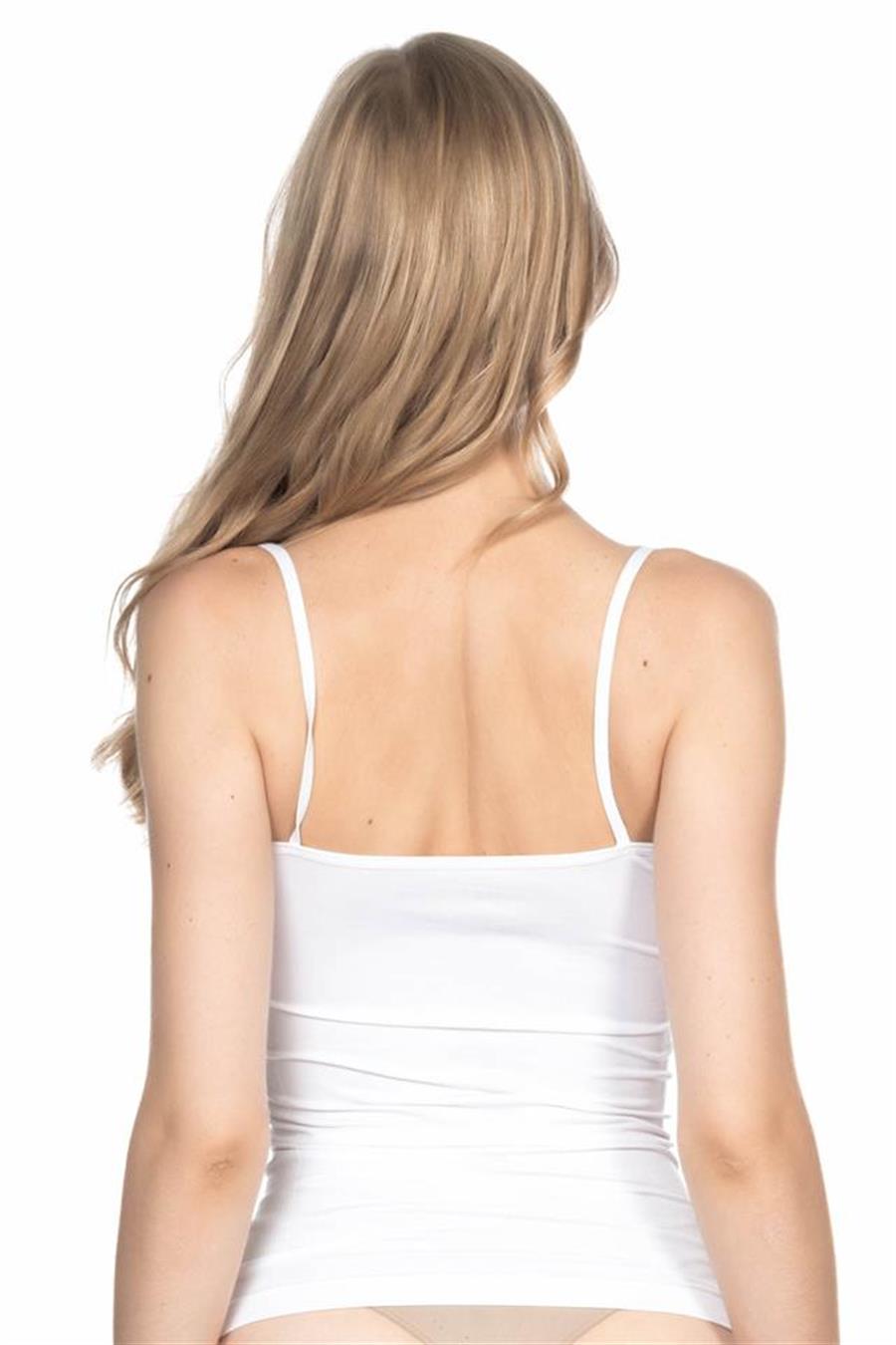 Emay 5011 Beyaz Soft Ripli Atlet