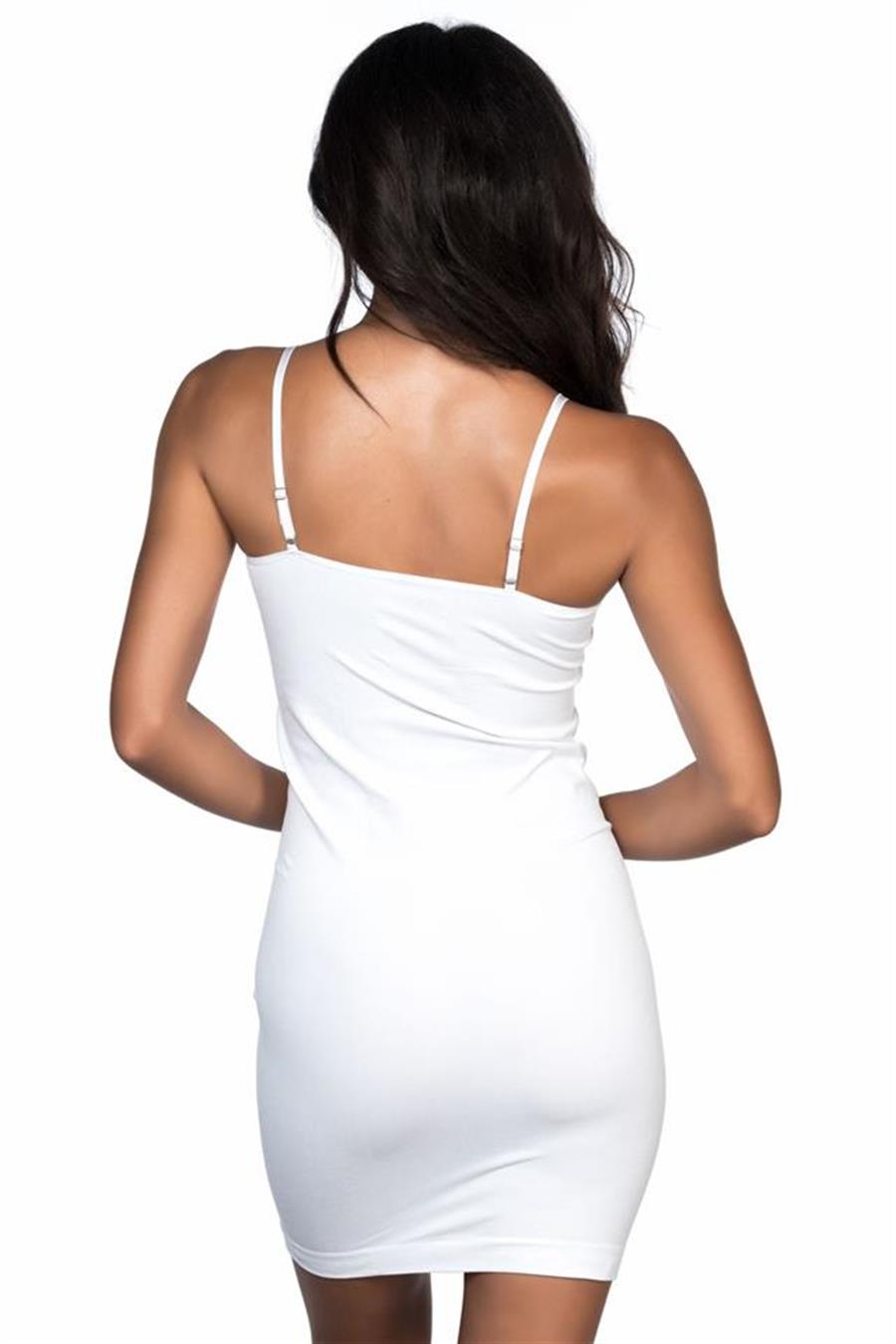 Emay 5050 Beyaz Kombinezon Korse