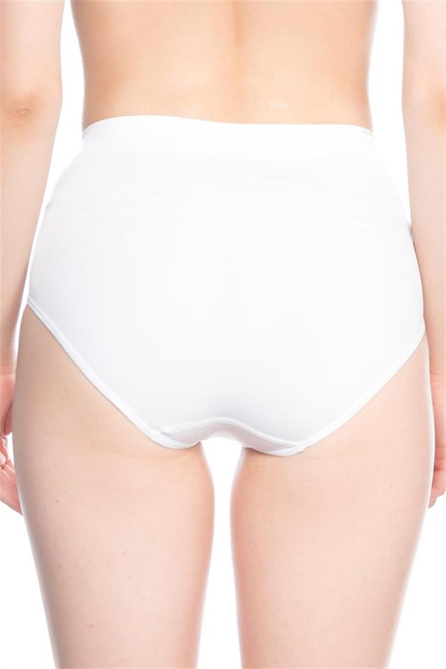 Emay 7025 Beyaz İnce Düşük Bel Slip Korse