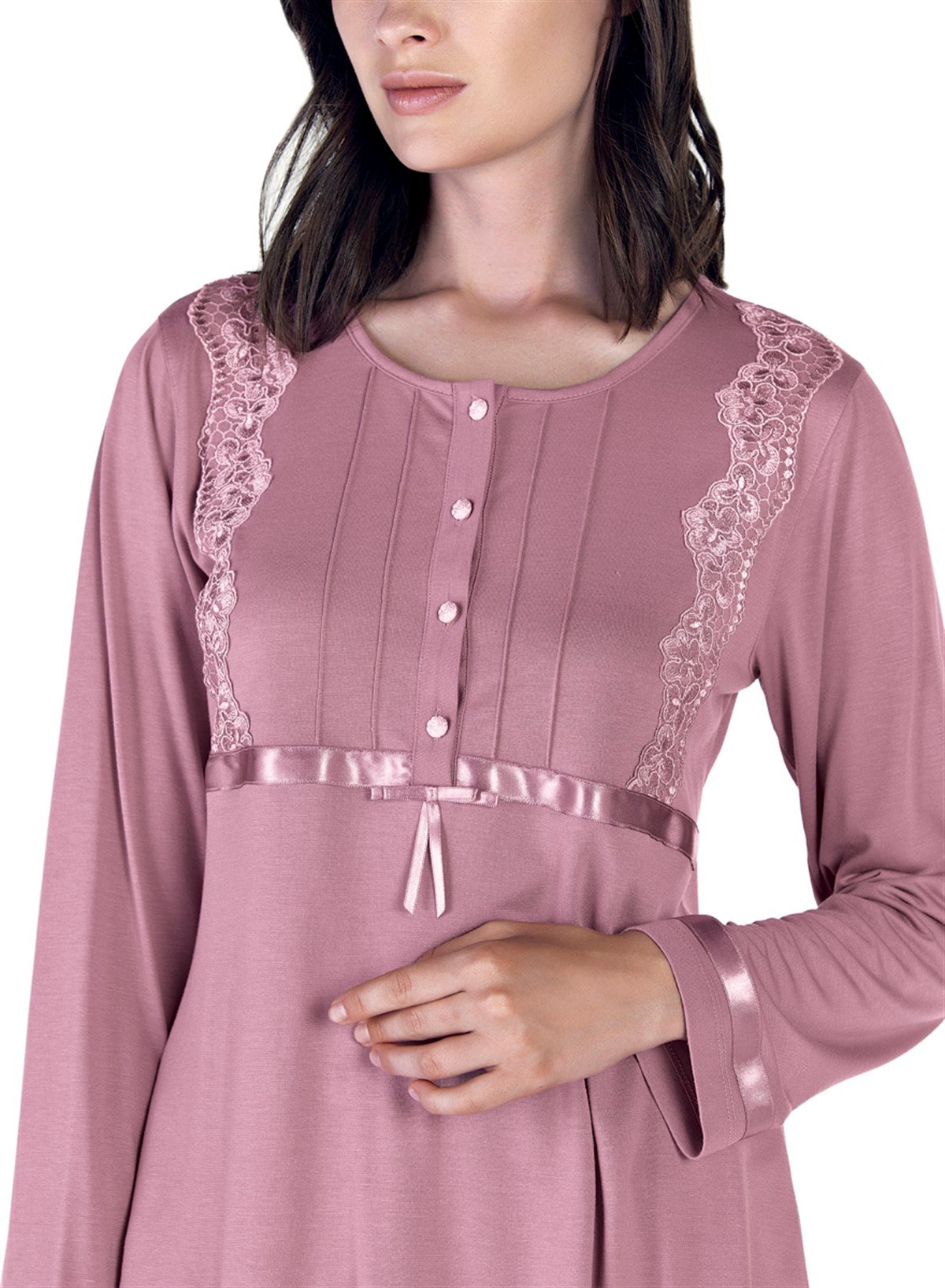 Kadife 3'lü Sabahlık Pijama Takımı (Artış 5309)