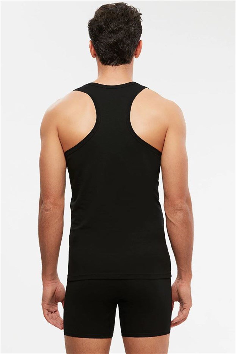 Kom Aytron 2'li Siyah Basic Erkek Atlet