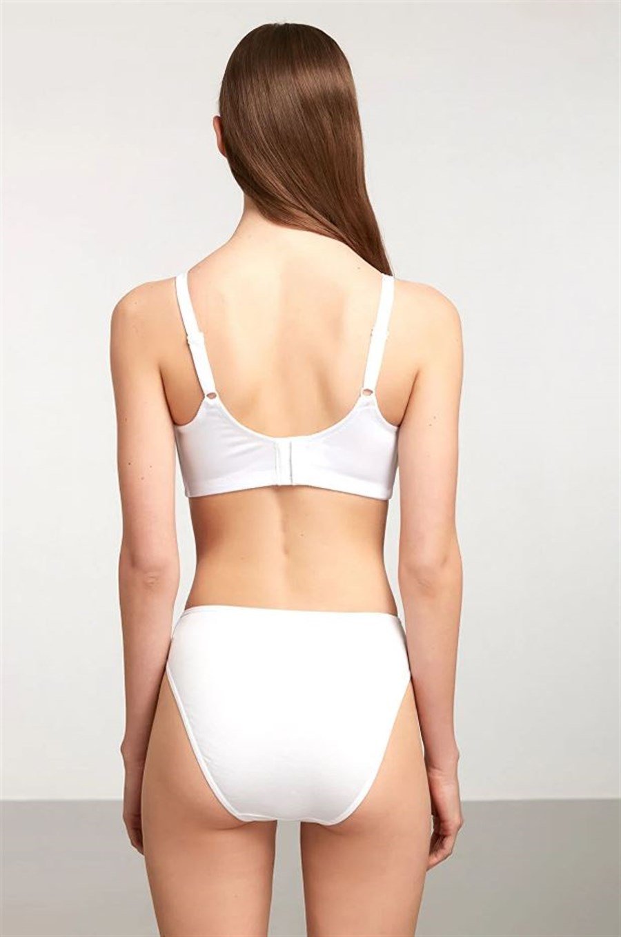 Kom Basic Slip 2'li Beyaz