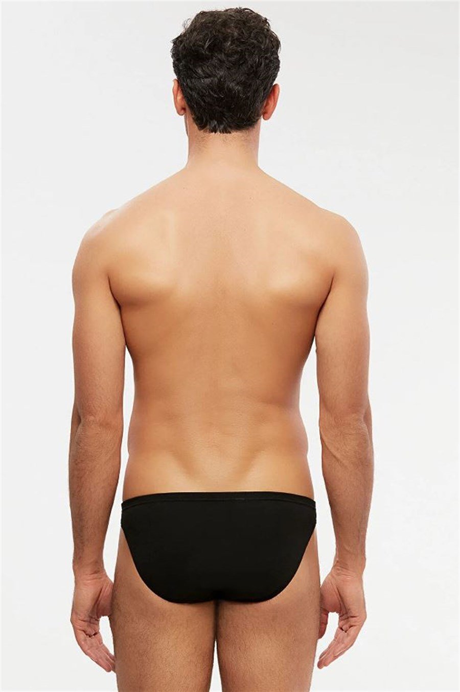 Kom Dante Siyah Pamuklu Basic Erkek Slip