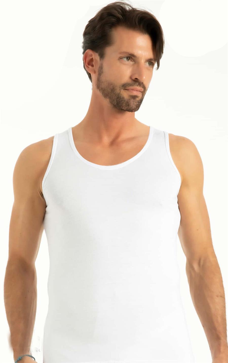 Q-En 600 Beyaz Bambu Erkek Atlet